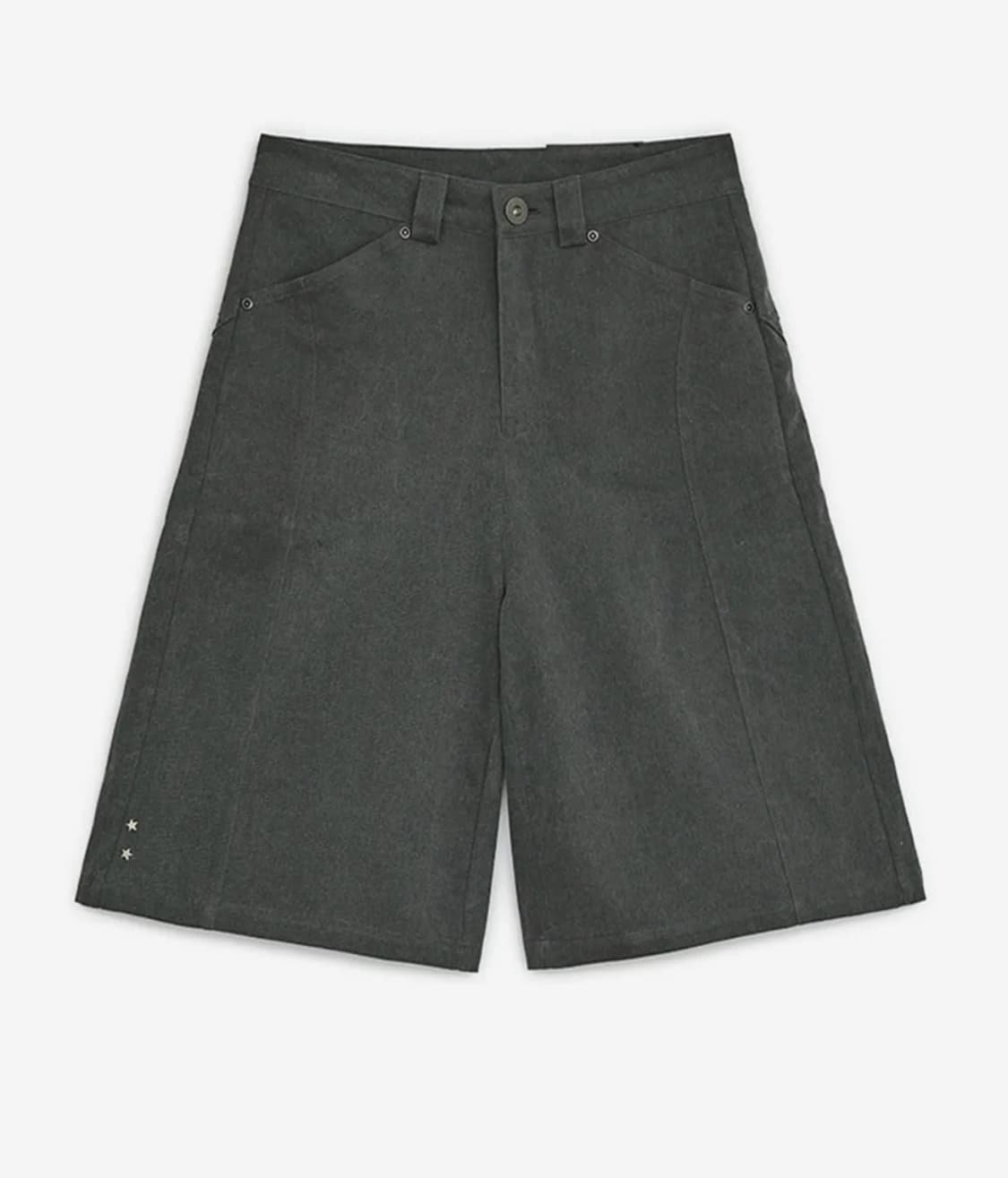 허그유어스킨 엔젤 윙 버뮤다 팬츠(차콜) -size M 상품이미지1