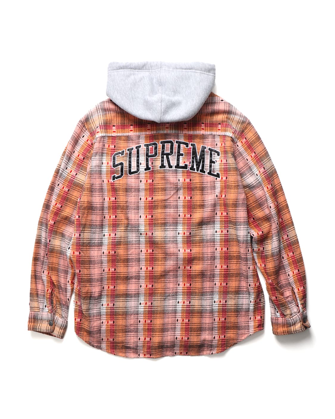 슈프림 Supreme Hooded Jacquard Shirt 상품이미지2