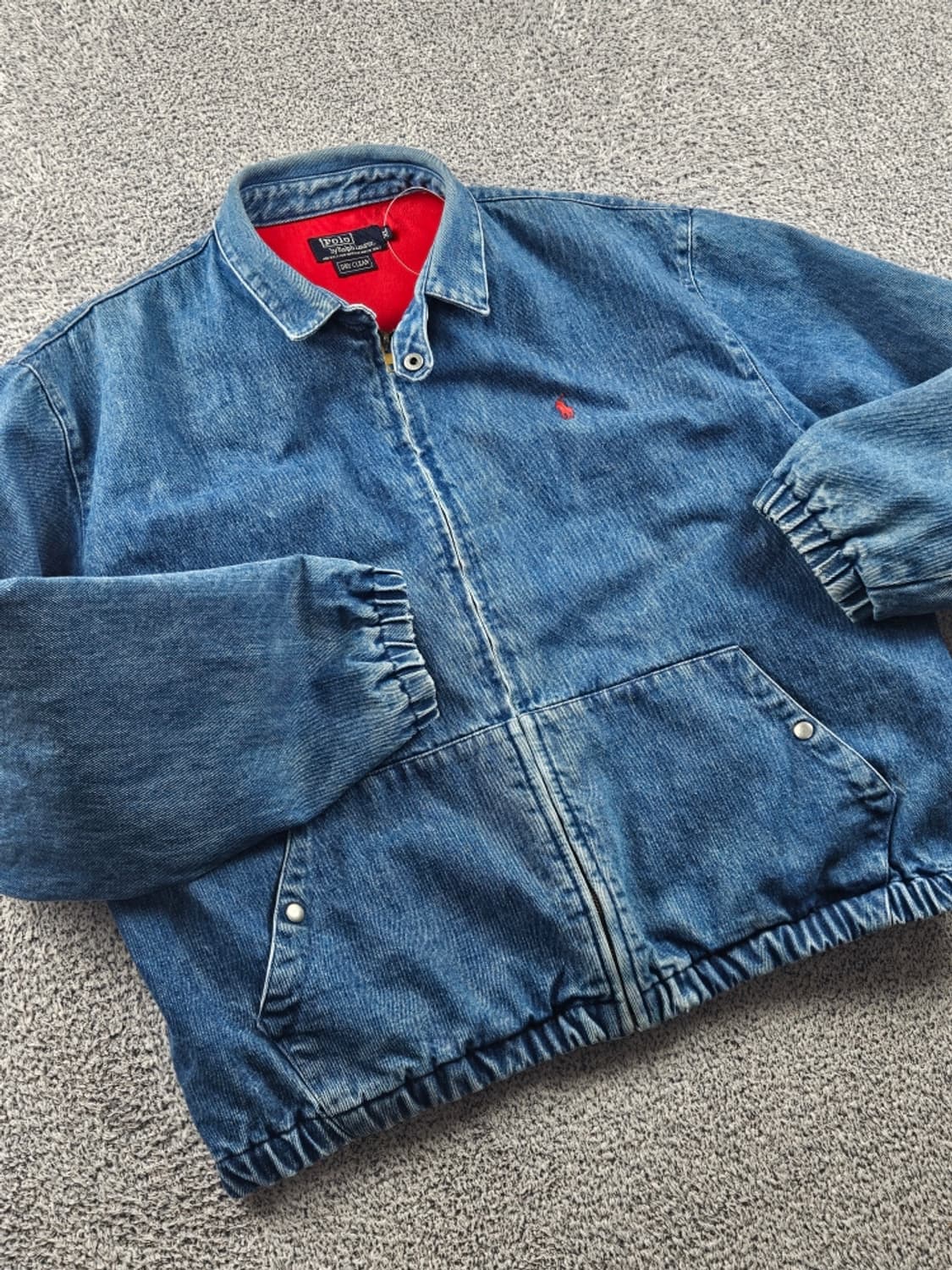 80's USA 폴로랄프로렌 데님 스윙탑 자켓 ( XL ) / 10705 상품이미지6
