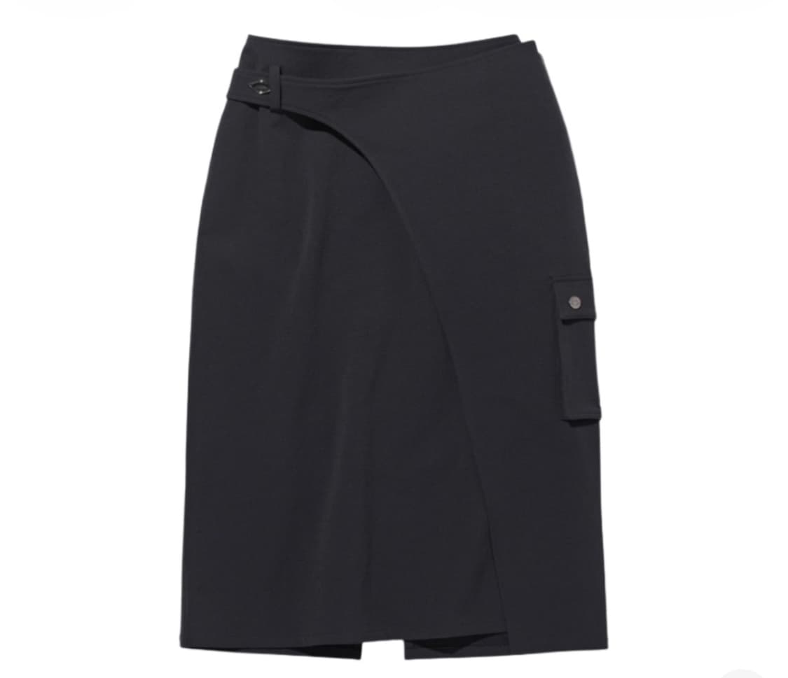 미스치프 카고 미디스커트 챠콜 원사이즈 상품이미지1