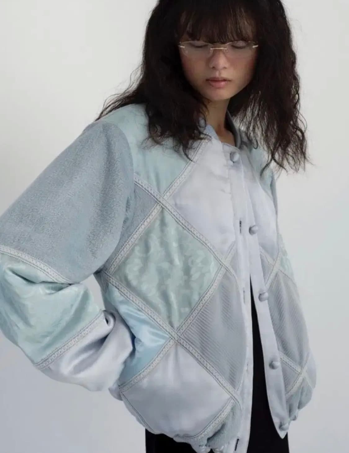 캐롤쇼페 패치워크 봄버자켓 상품이미지1