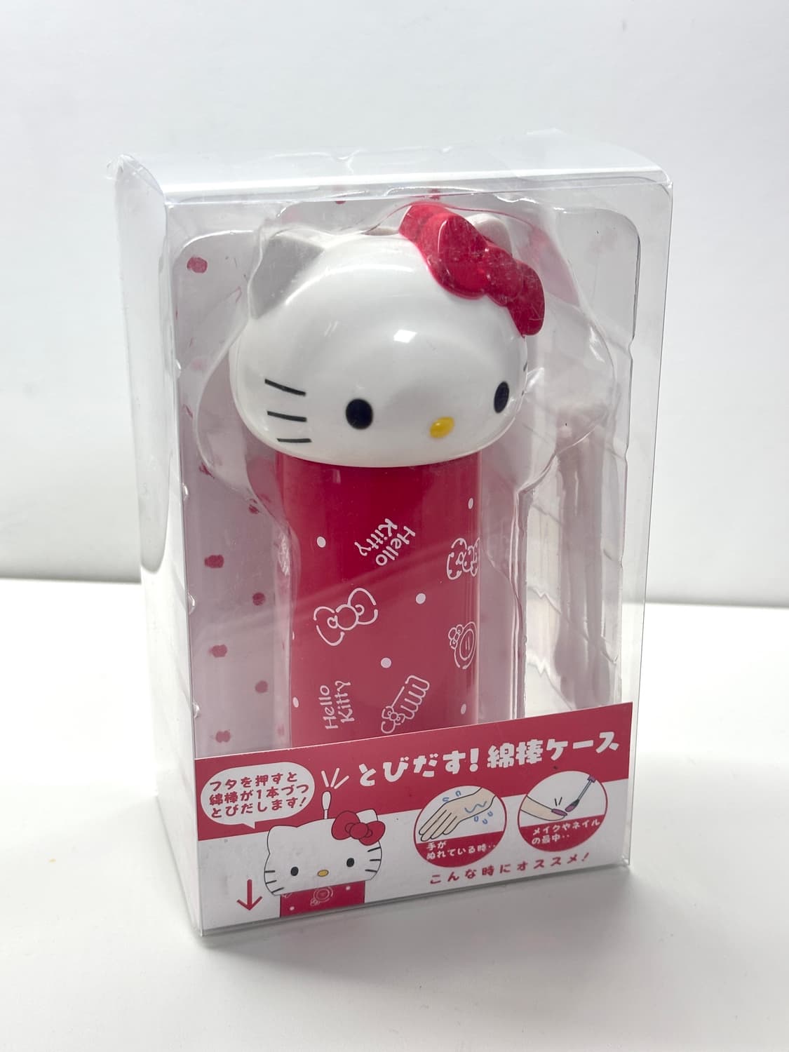 헬로키티 면봉 보관함 디스펜서 상품이미지3