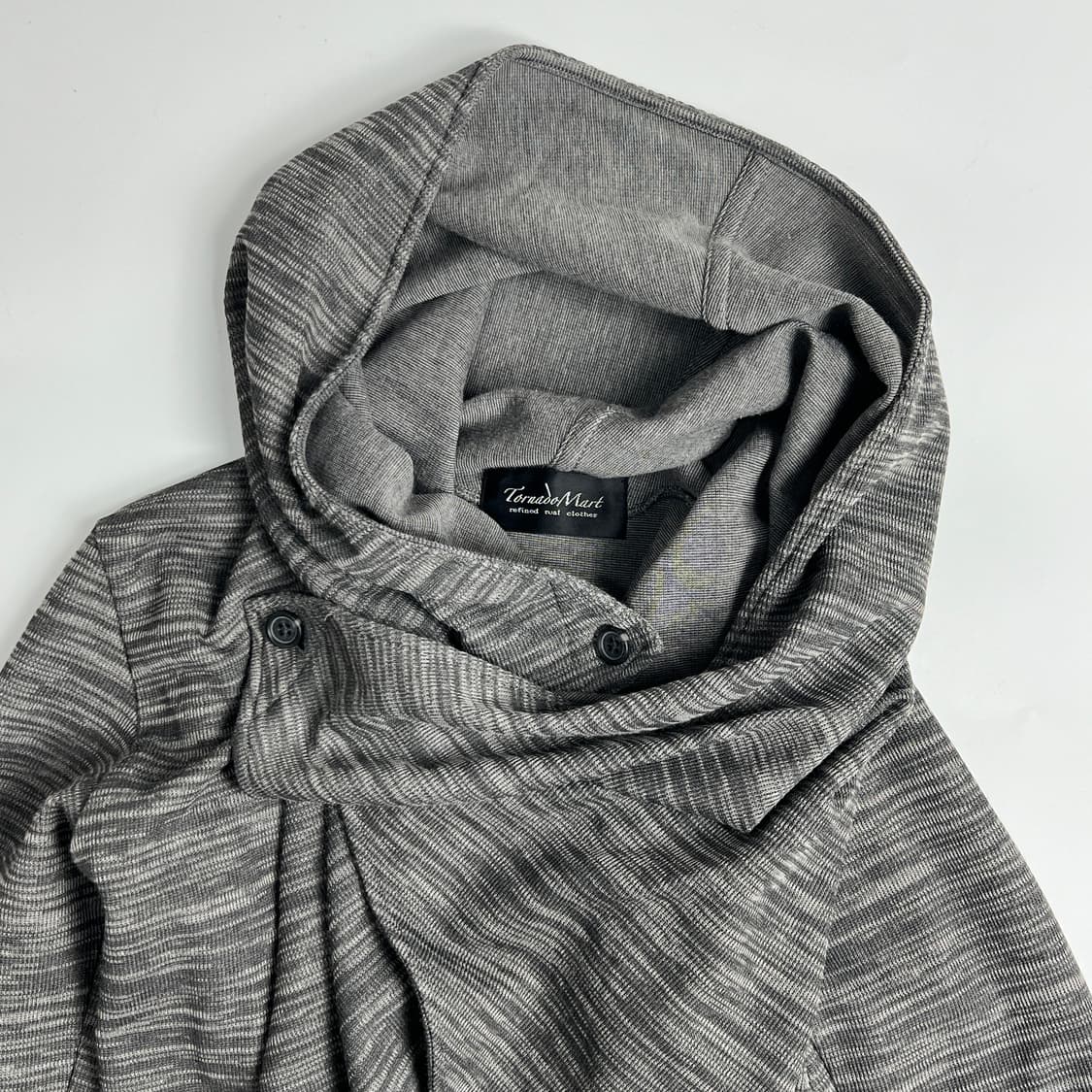 토네이도 마트 드레이프넥 후드 가디건 상품이미지8