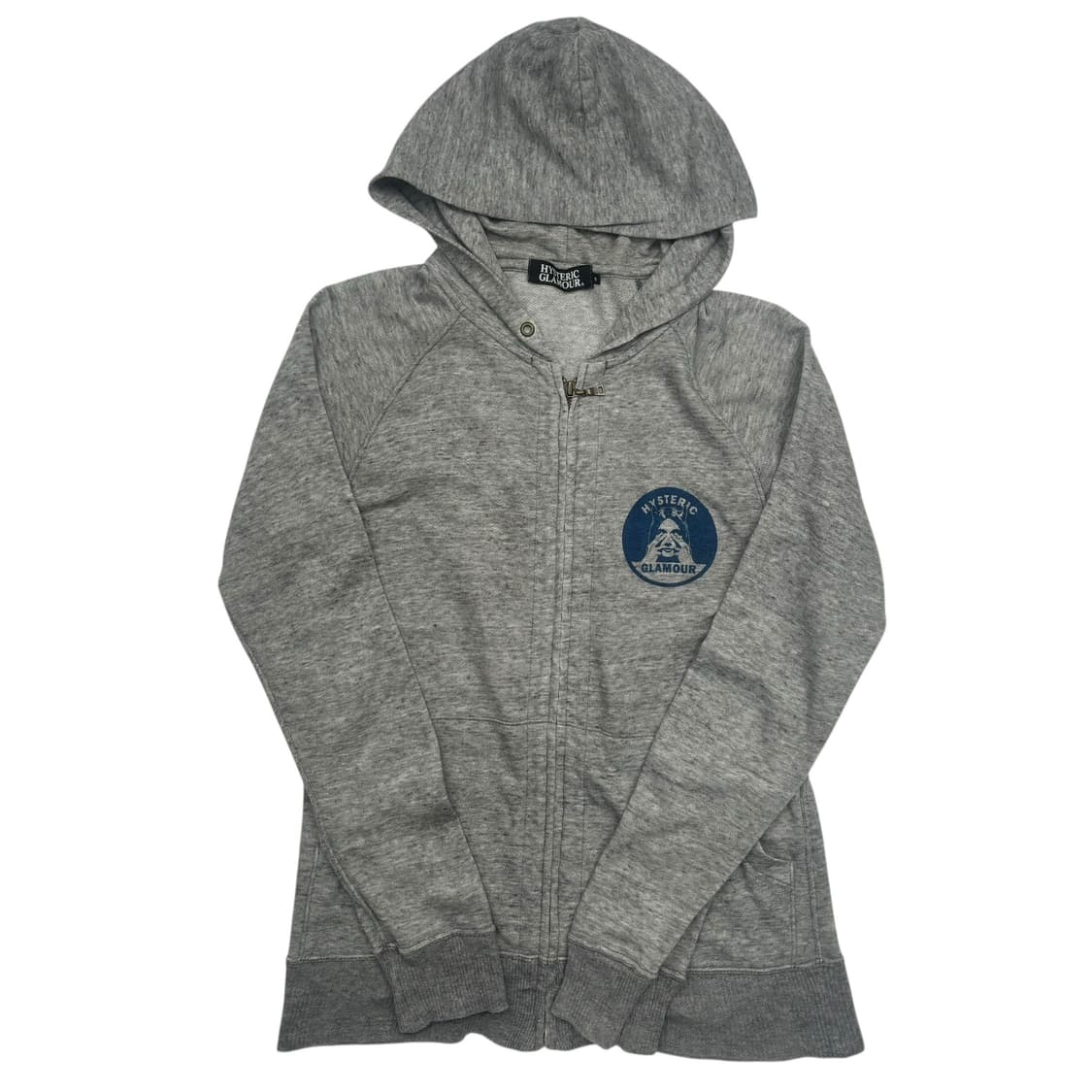 히스테릭 글래머 서클걸 그레이 후드집업 S 상품이미지1