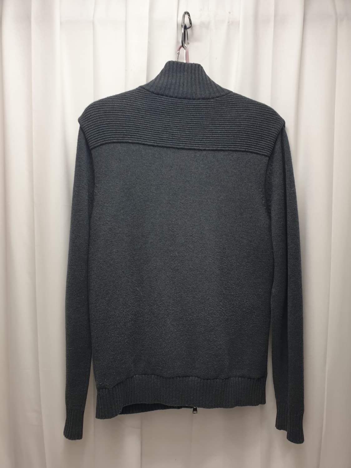 타미힐피거 니트 집업 가디건 그레이 L 상품이미지2