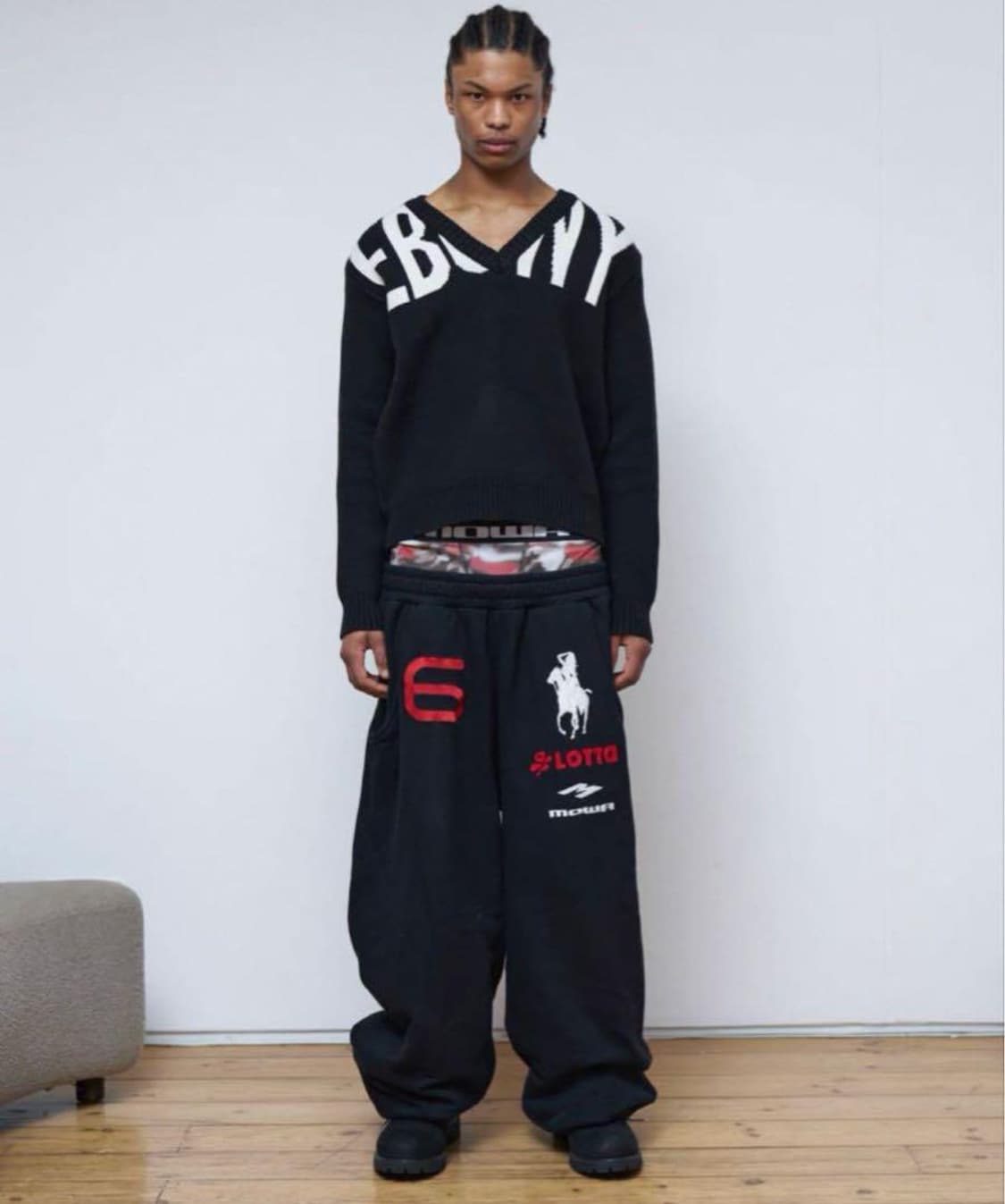 Mowalola atl 스웻팬츠 m 상품이미지1