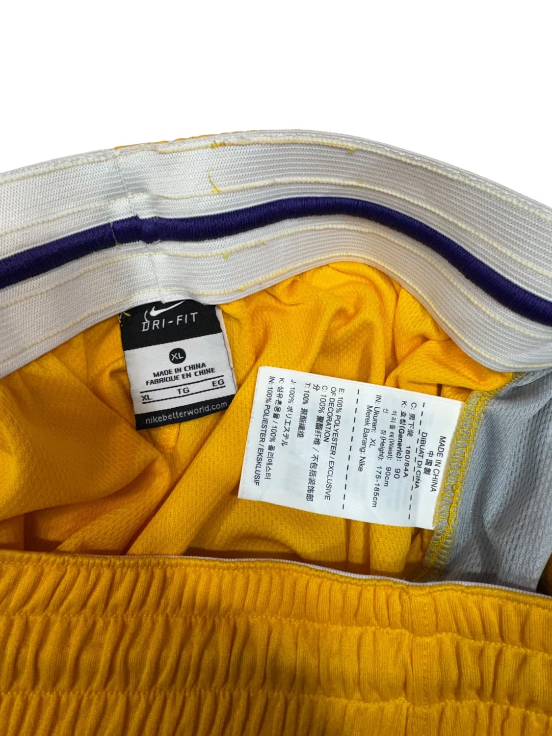 나이키 드라이핏 농구 팬츠 (XL) 상품이미지4