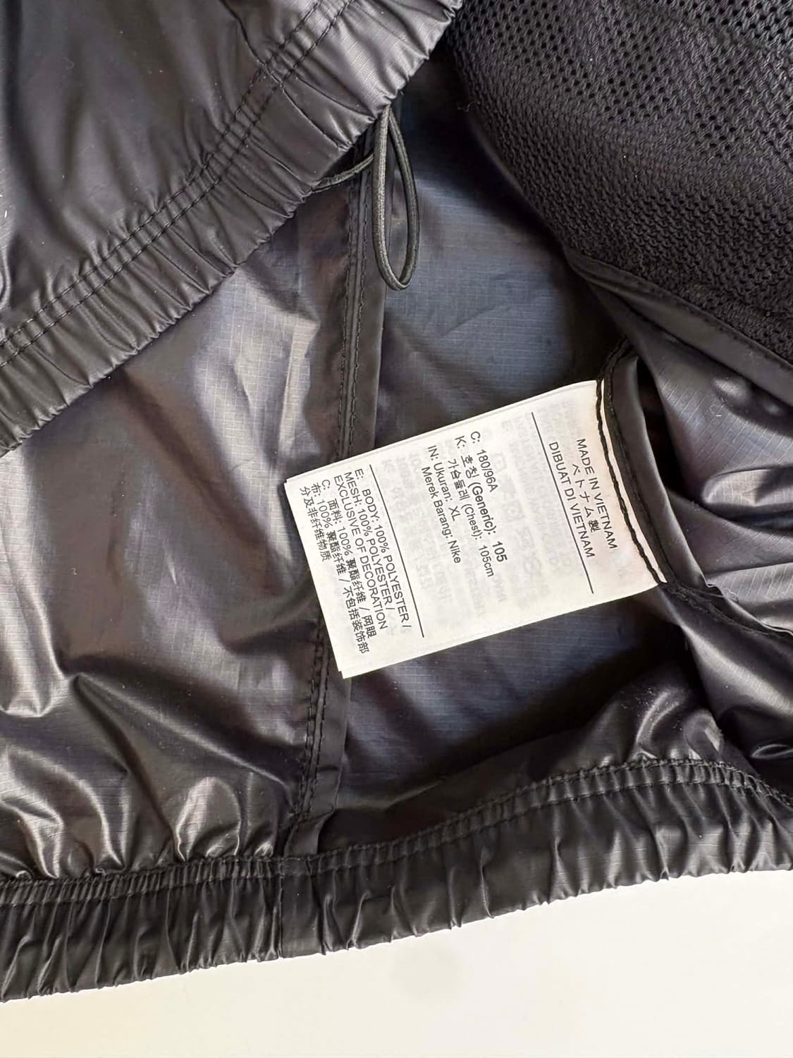 [XL] 나이키 트랙 크럽 스톰핏 러닝 립스탑 윈드브레이커 자켓 상품이미지4