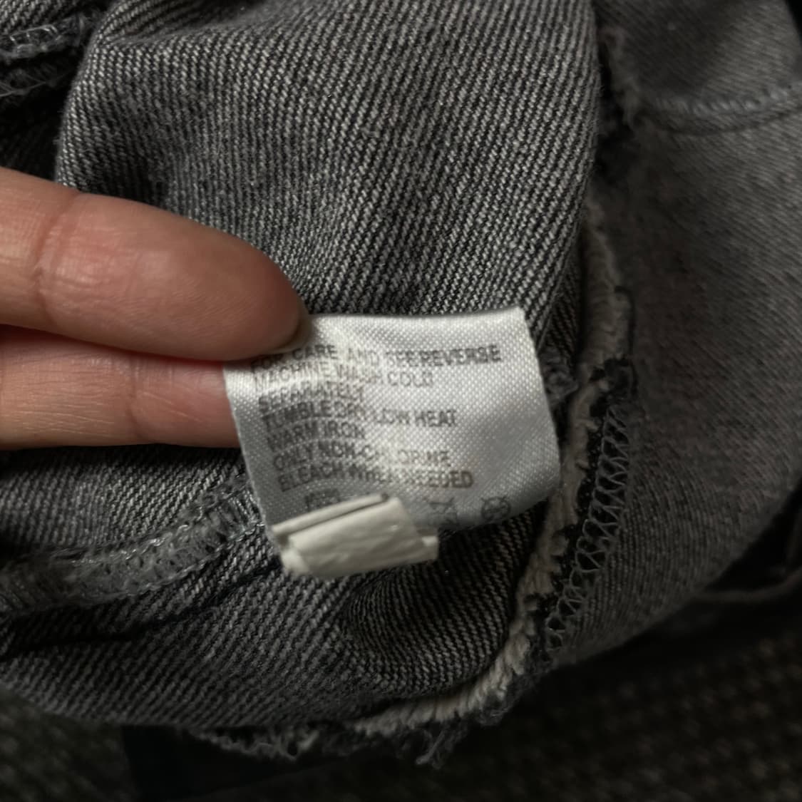 Niu duoduo 그레이 미키 데님 자켓 상품이미지6