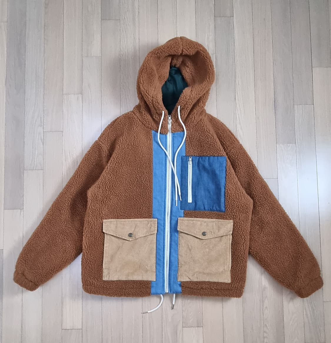 콰이어티스트 헤비 플리스 후드 파카 L _ 공용, 남성 상품이미지3