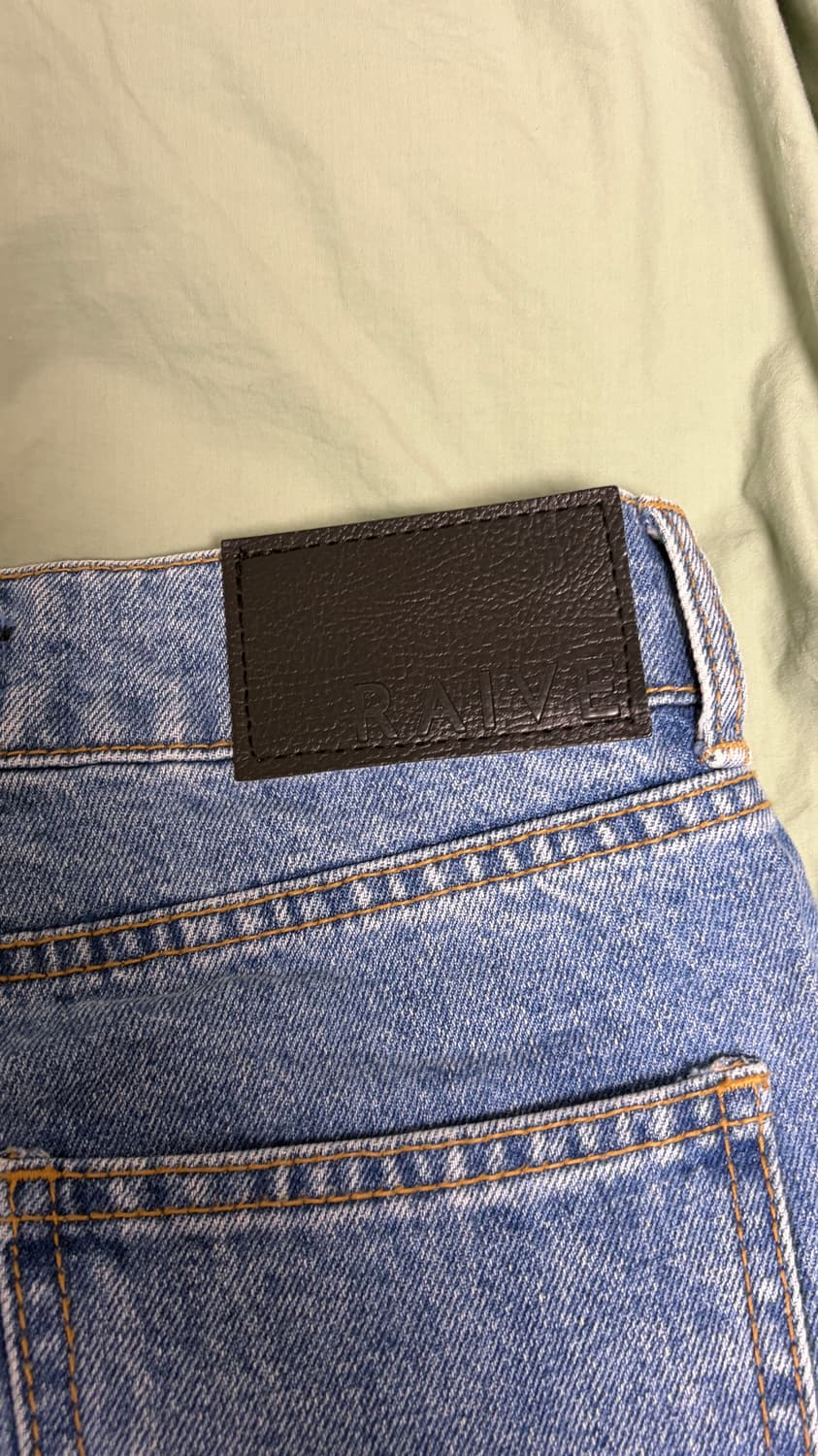 Raive High Waist Semi Boot-cut Jeans (2) 상품이미지5