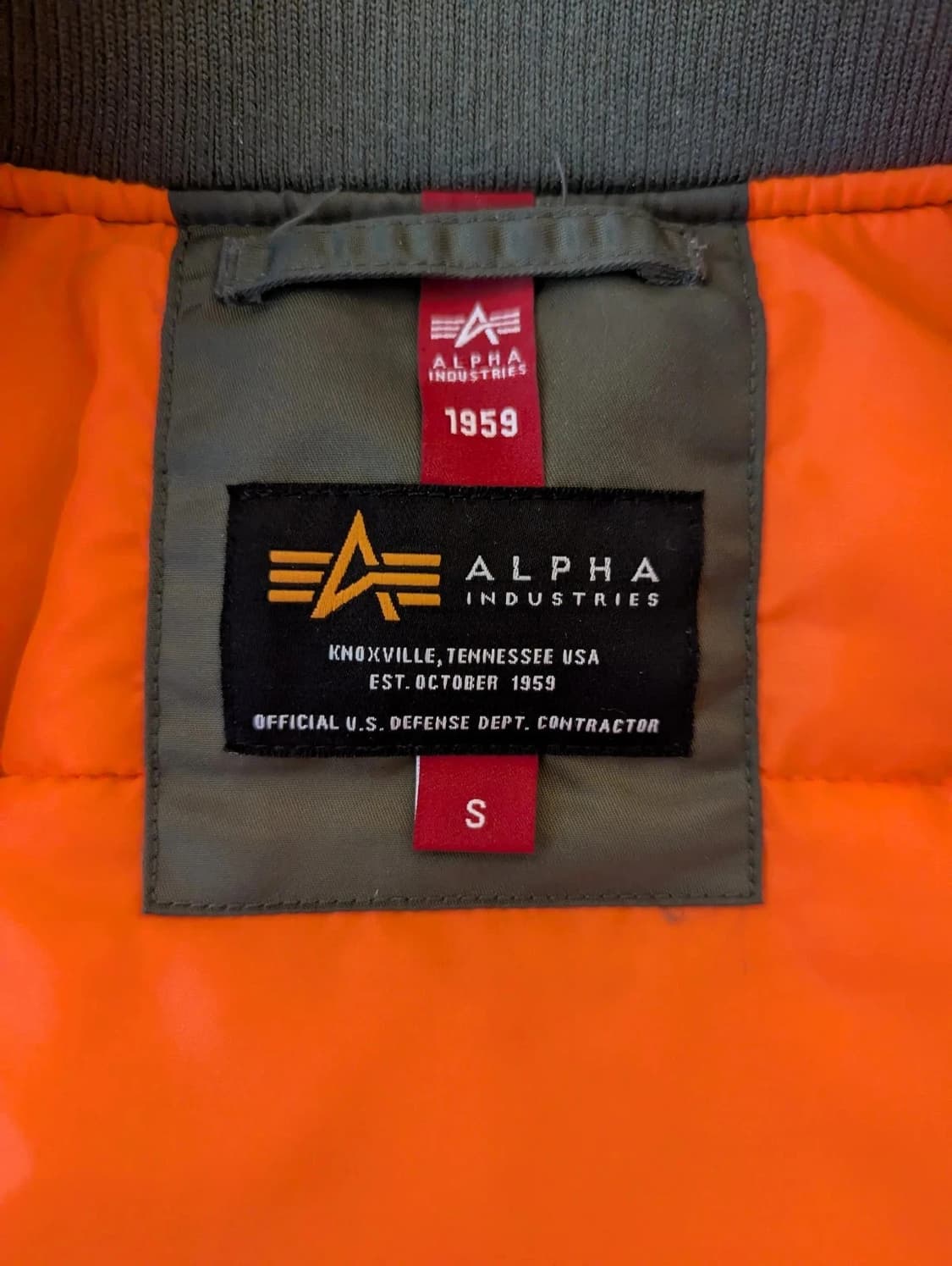 알파 인더스트리 MA-1 재킷 상품이미지6