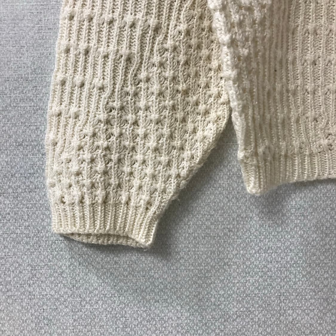 아이보리 라운드 니트 PAYTE LAKE knit 상품이미지2