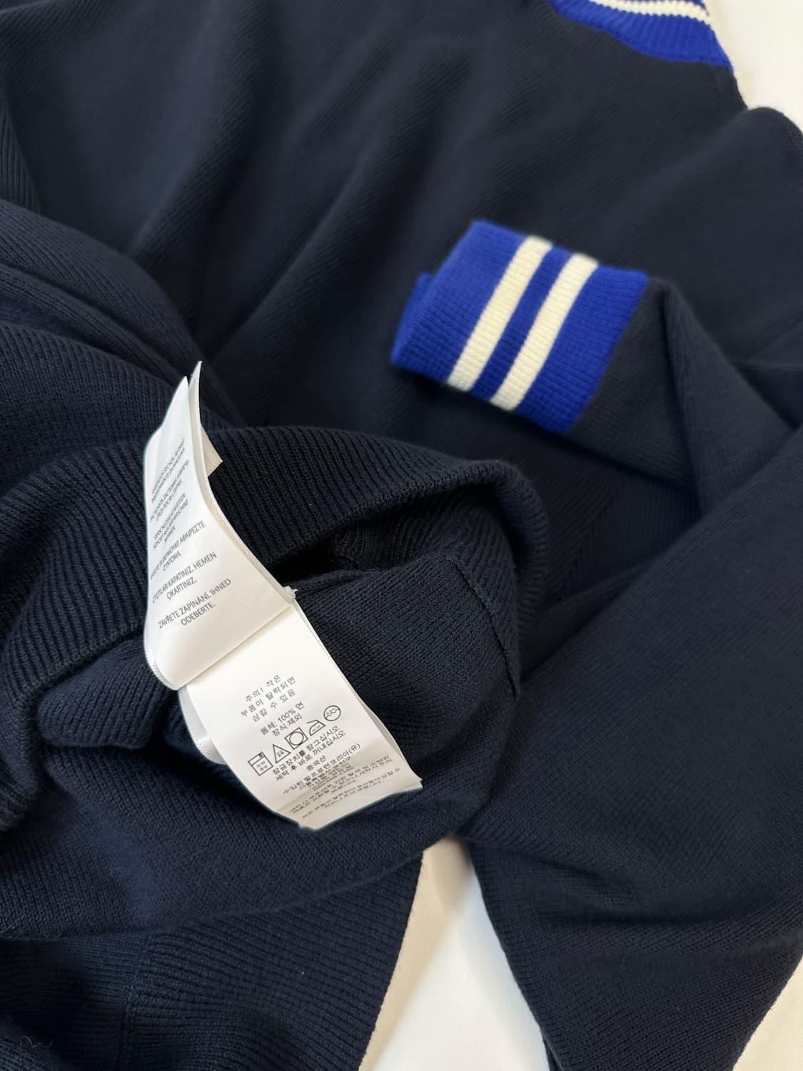 폴로 랄프로렌 니트 집업 보이즈xl  상품이미지5