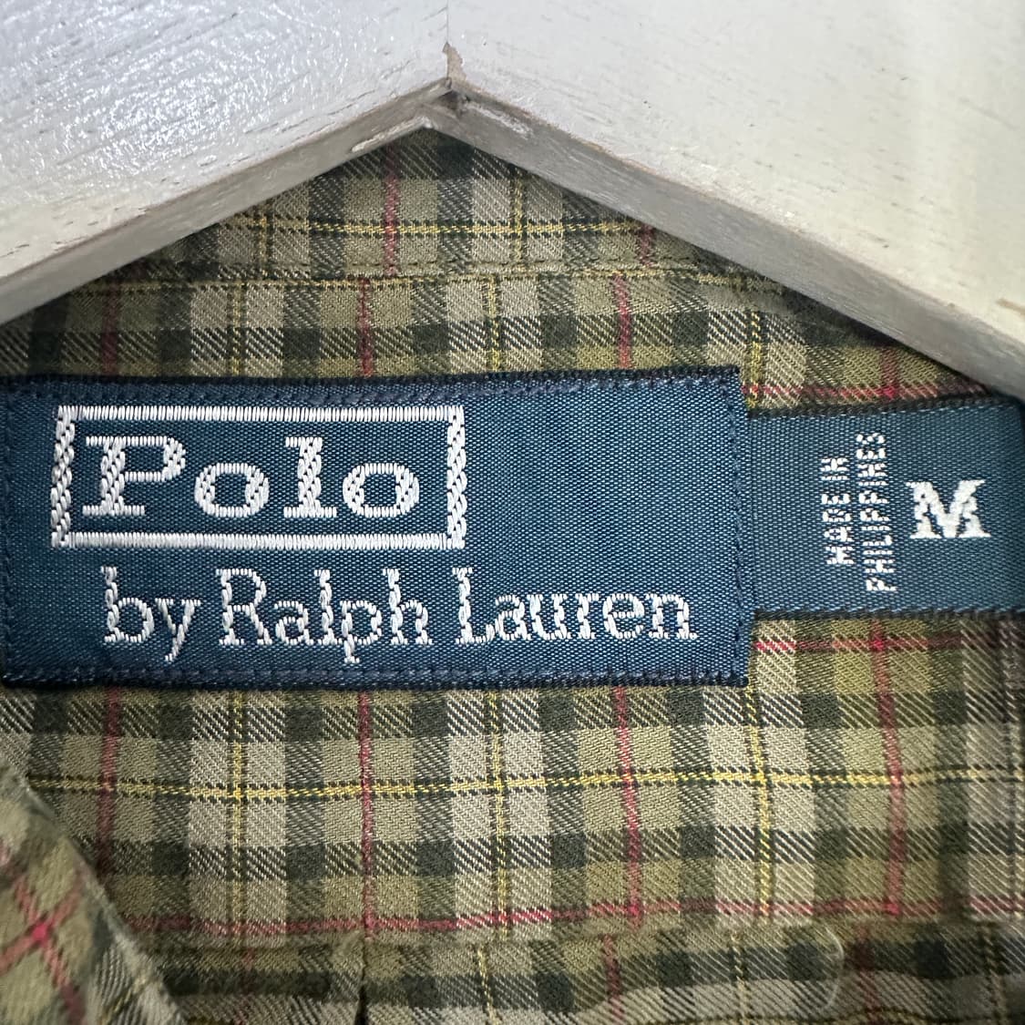 [M] 폴로 엘보 패치 체크 셔츠 상품이미지2