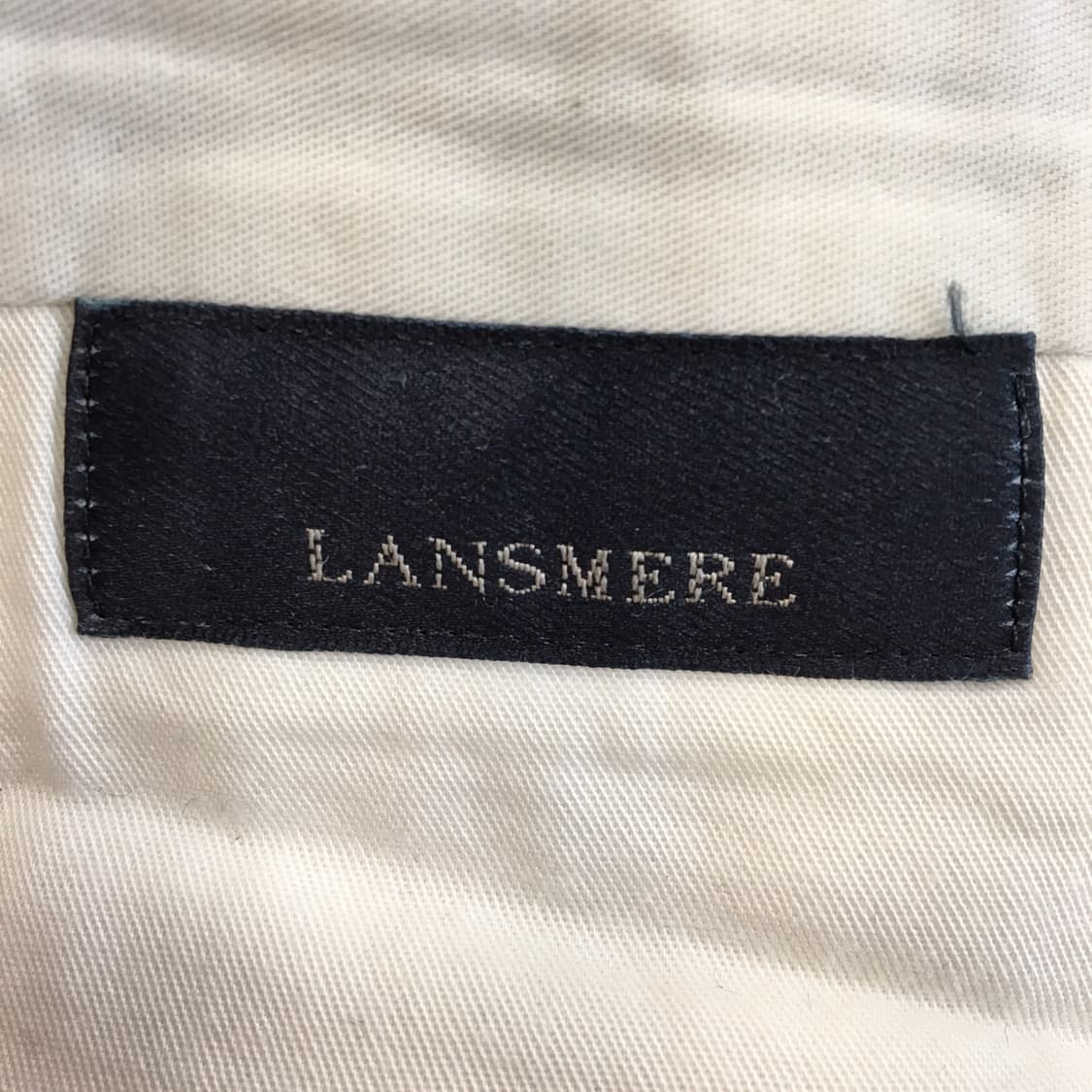 LANSMERE 란스미어 이태리 울 100% 슬랙스 34 인치  상품이미지4