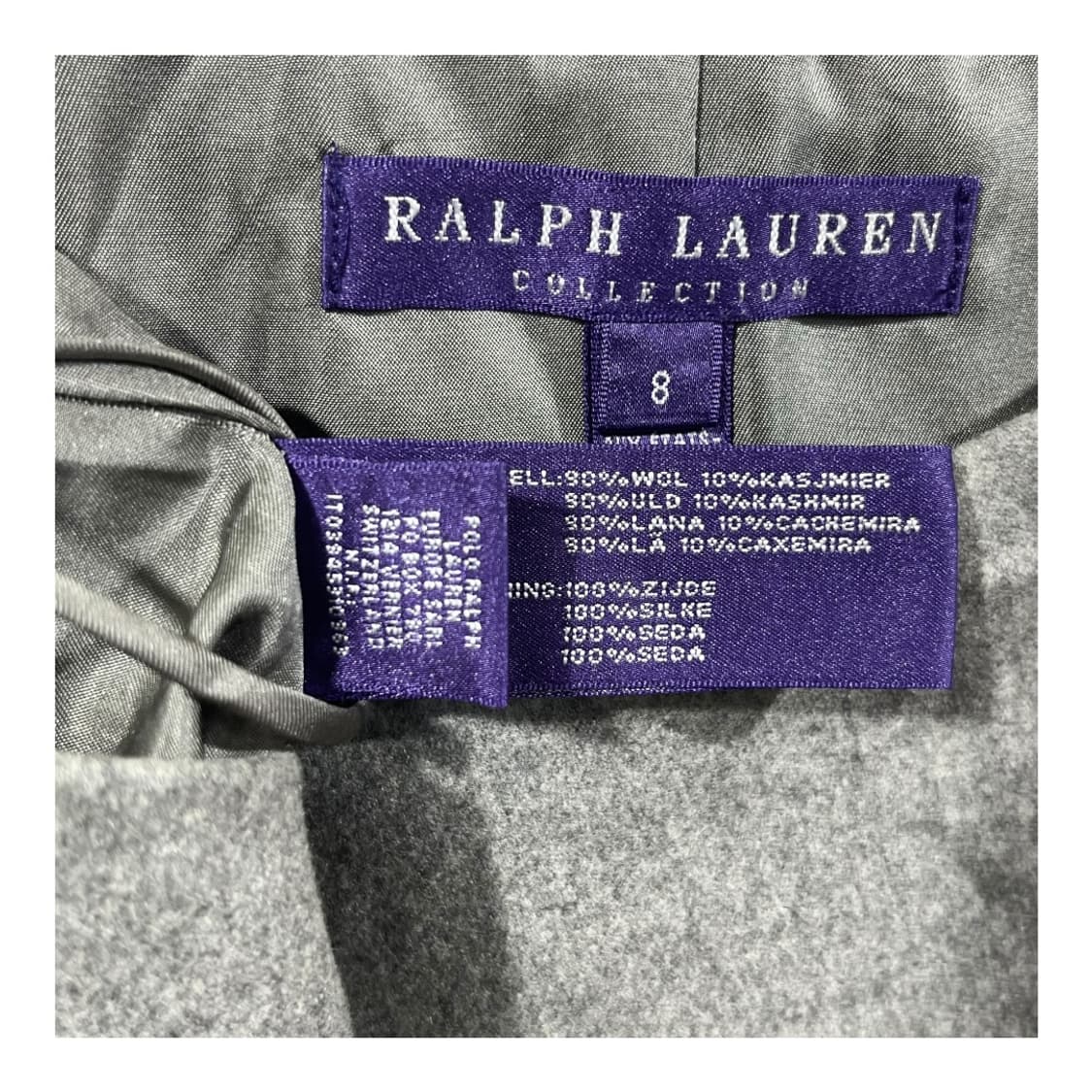 [Ralph Lauren] 퍼플라벨 캐시미어 울 H라인 미디 스커트 상품이미지5