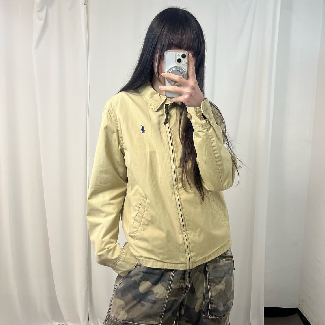 Polo Ralph Lauren Beige Blouson 상품이미지1