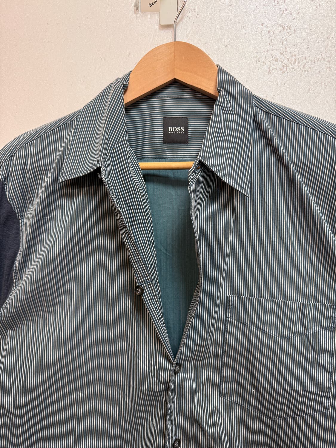 BOSS HUGO BOSS 휴고보스 스트라이프 배색 셔츠 100-105 상품이미지2