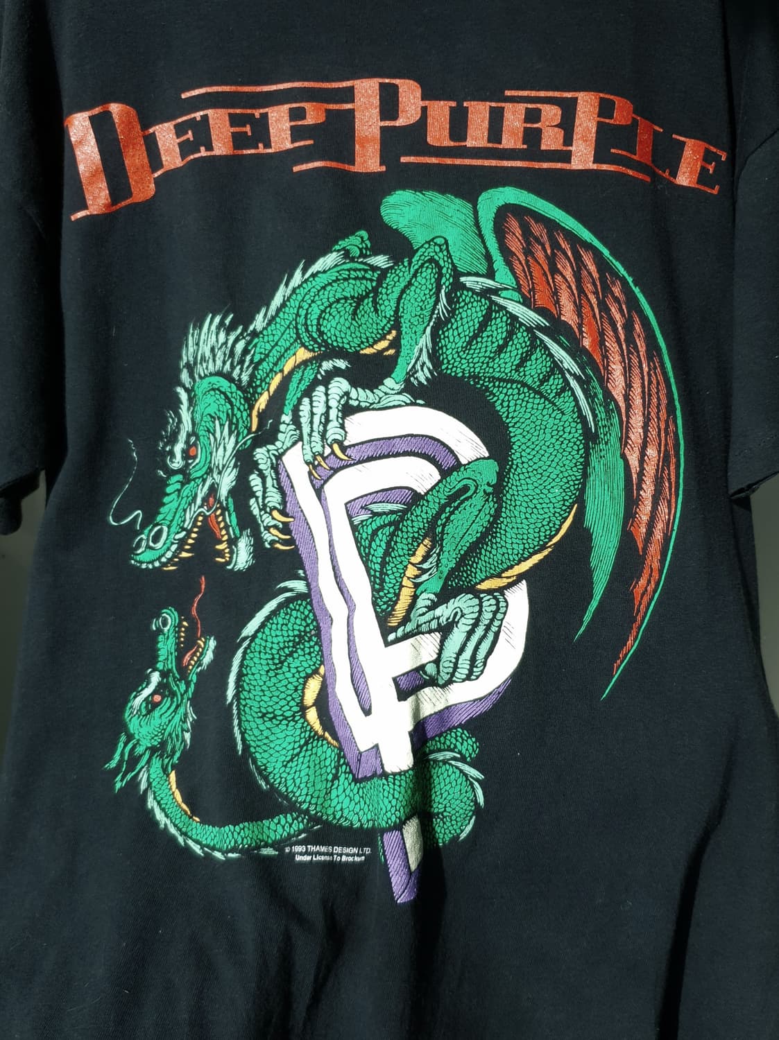 90s BROCKUM "Deep Purple" Band tees 상품이미지5