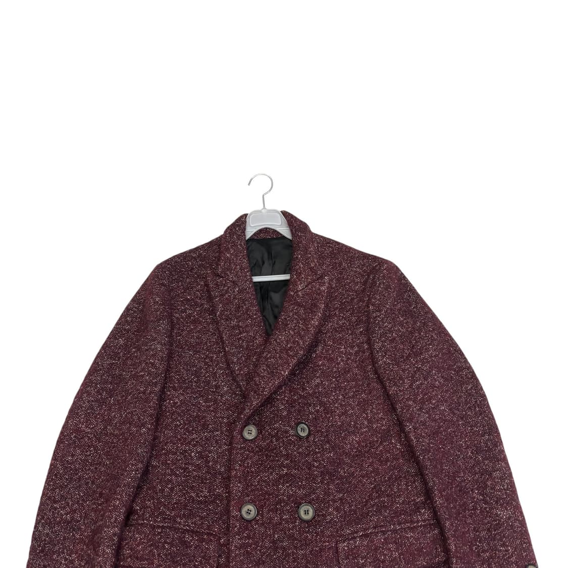 솔리드옴므 알파카 모헤어 더블 코트 상품이미지2