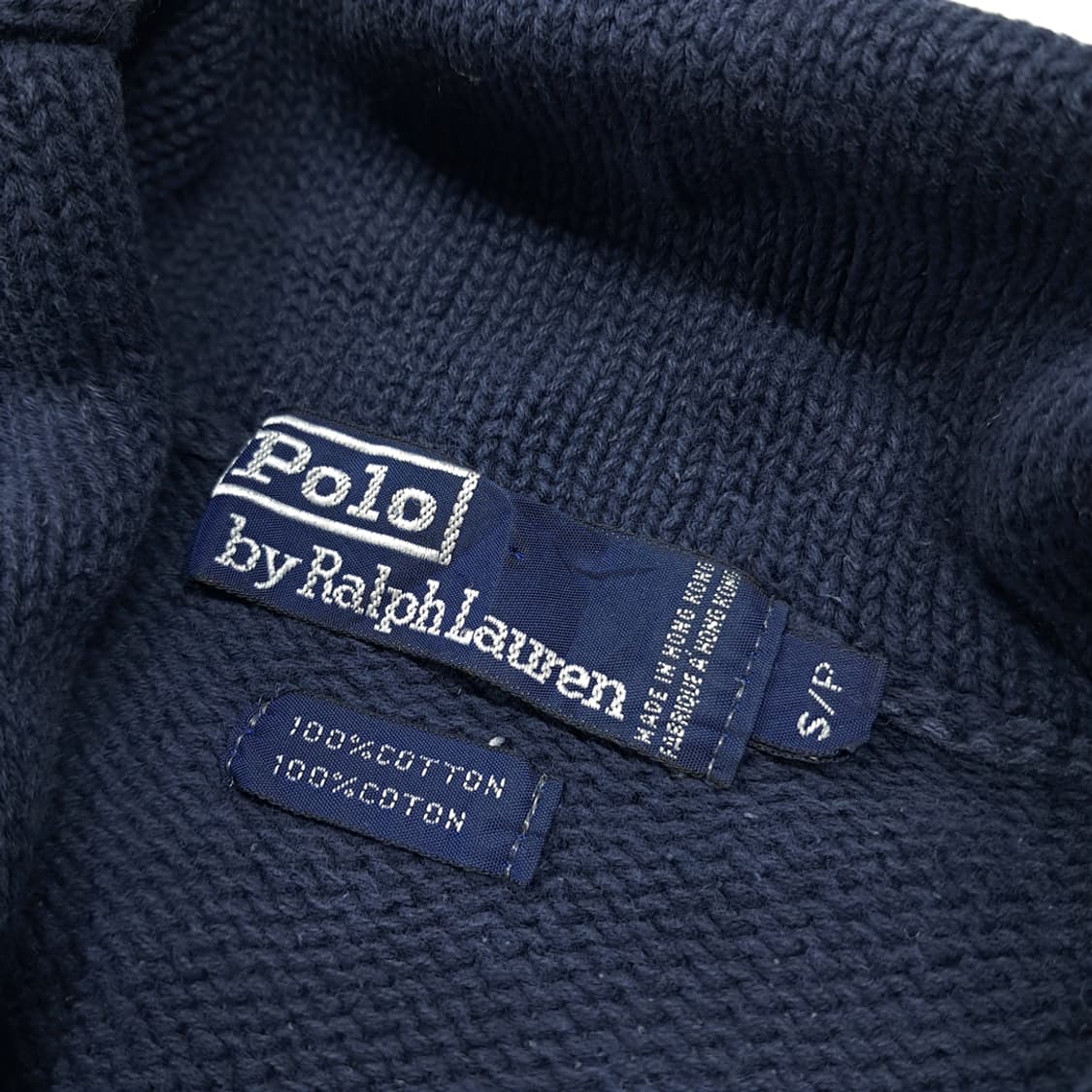 CL012 S 폴로 랄프로렌 RL-93 오리지널 숄카라 버클 니트 (컬 상품이미지3