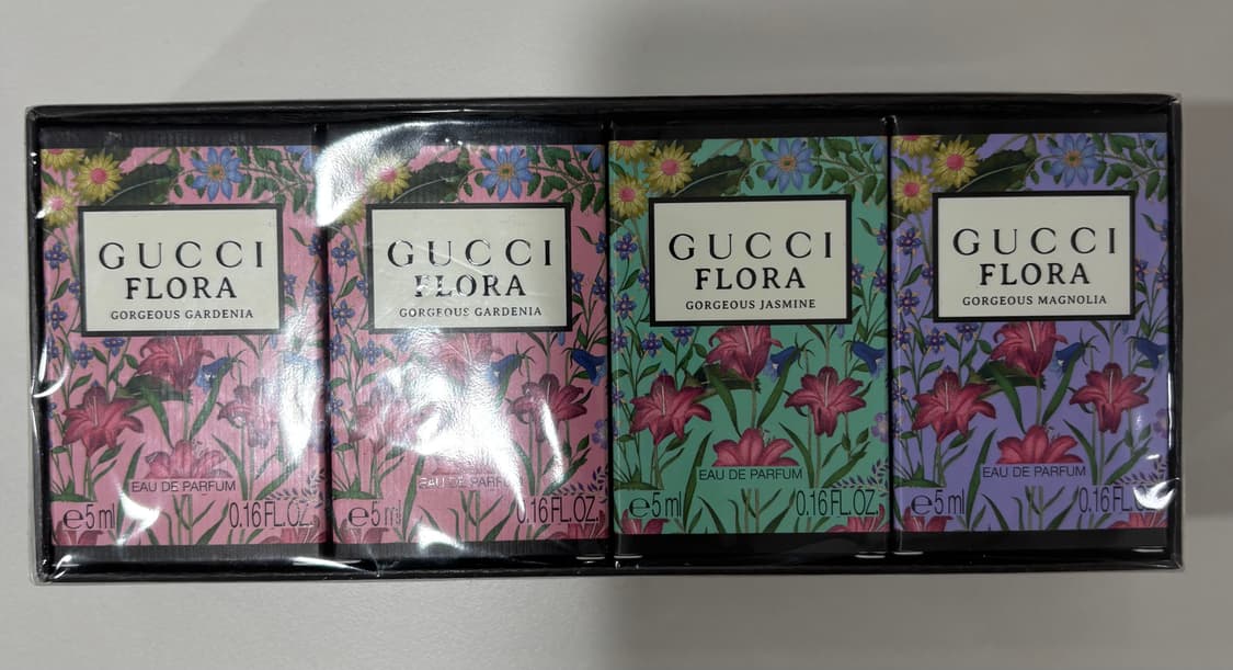 구찌 우먼즈 4종 미니 플로라 오 드 퍼퓸 스프링 기프트 세트 상품이미지1