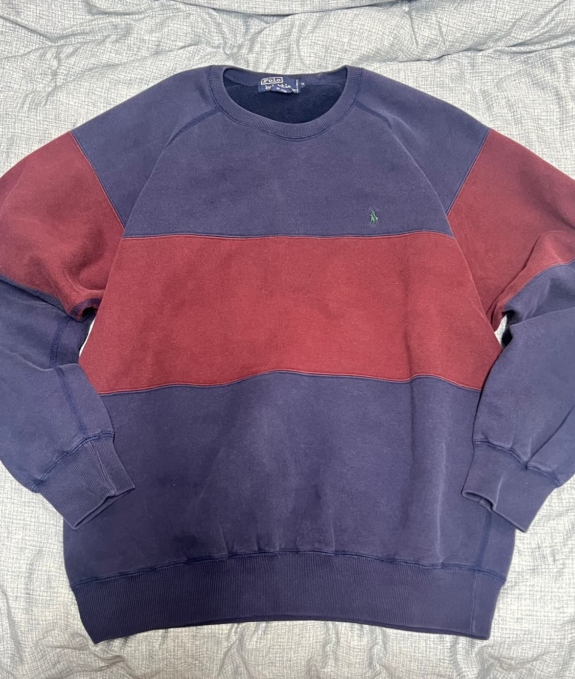 폴로 기모 맨투맨 M(XL) 상품이미지1