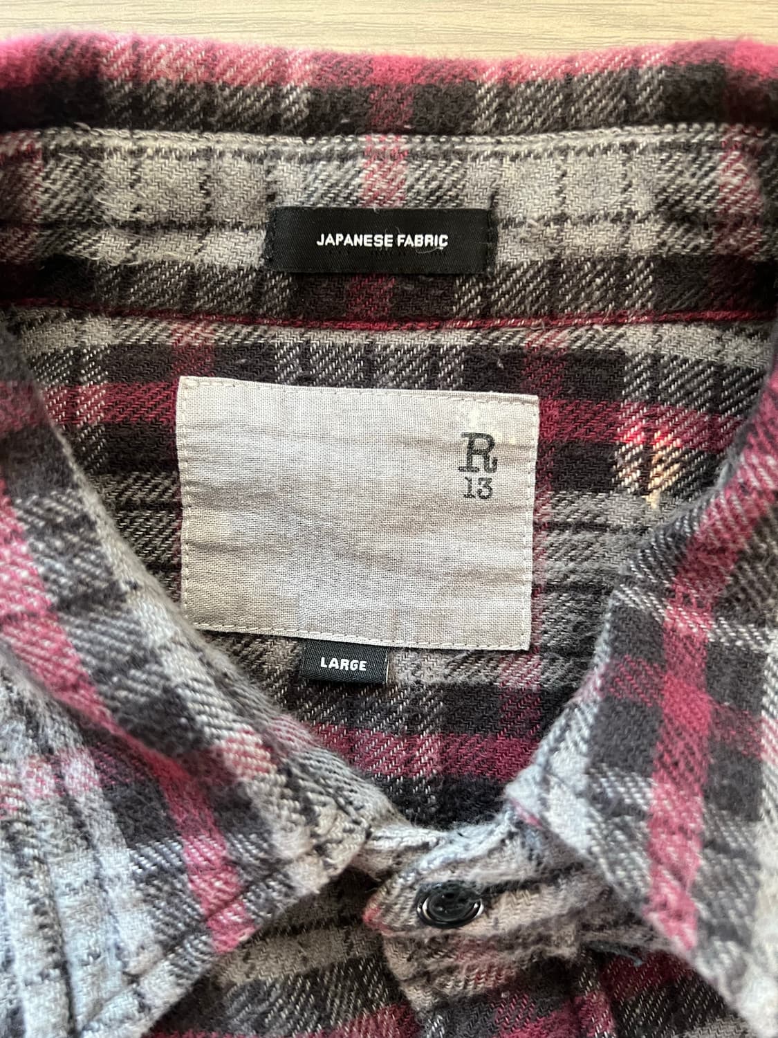 r13 디스트레드 셔츠 L사이즈 세인트미카엘 갤러리디파트먼트 팔리할리우드 상품이미지3