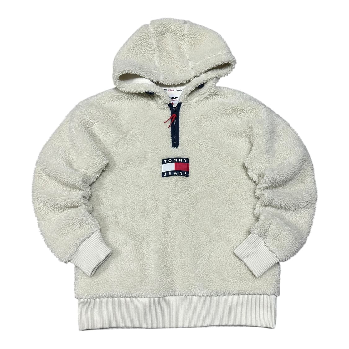 ✨ (바배) 타미 진스 뽀글이 쉐르파 후드 반집업  상품이미지1