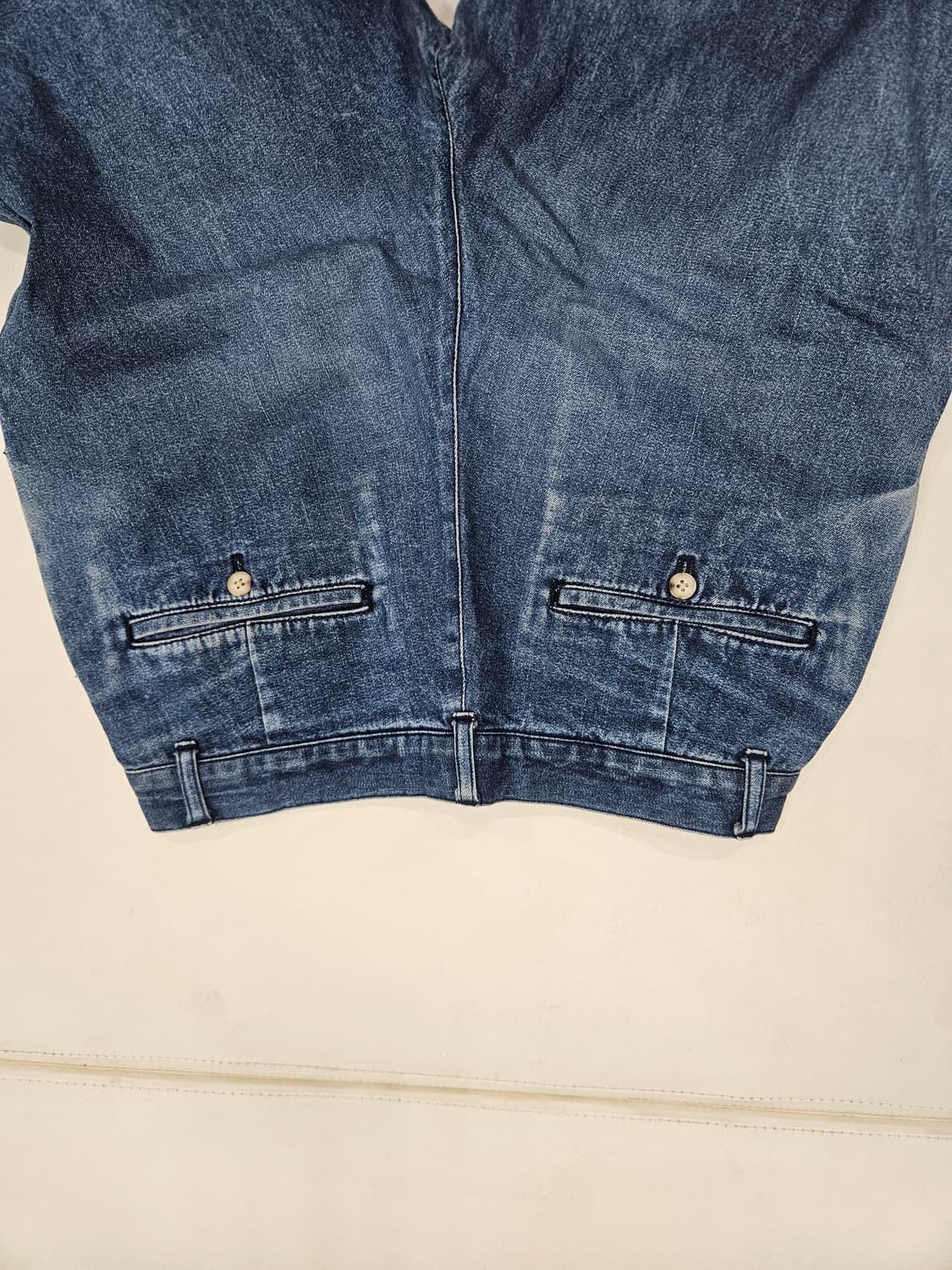 (29) 폴로 데님 투턱 배기슬렉스 상품이미지3