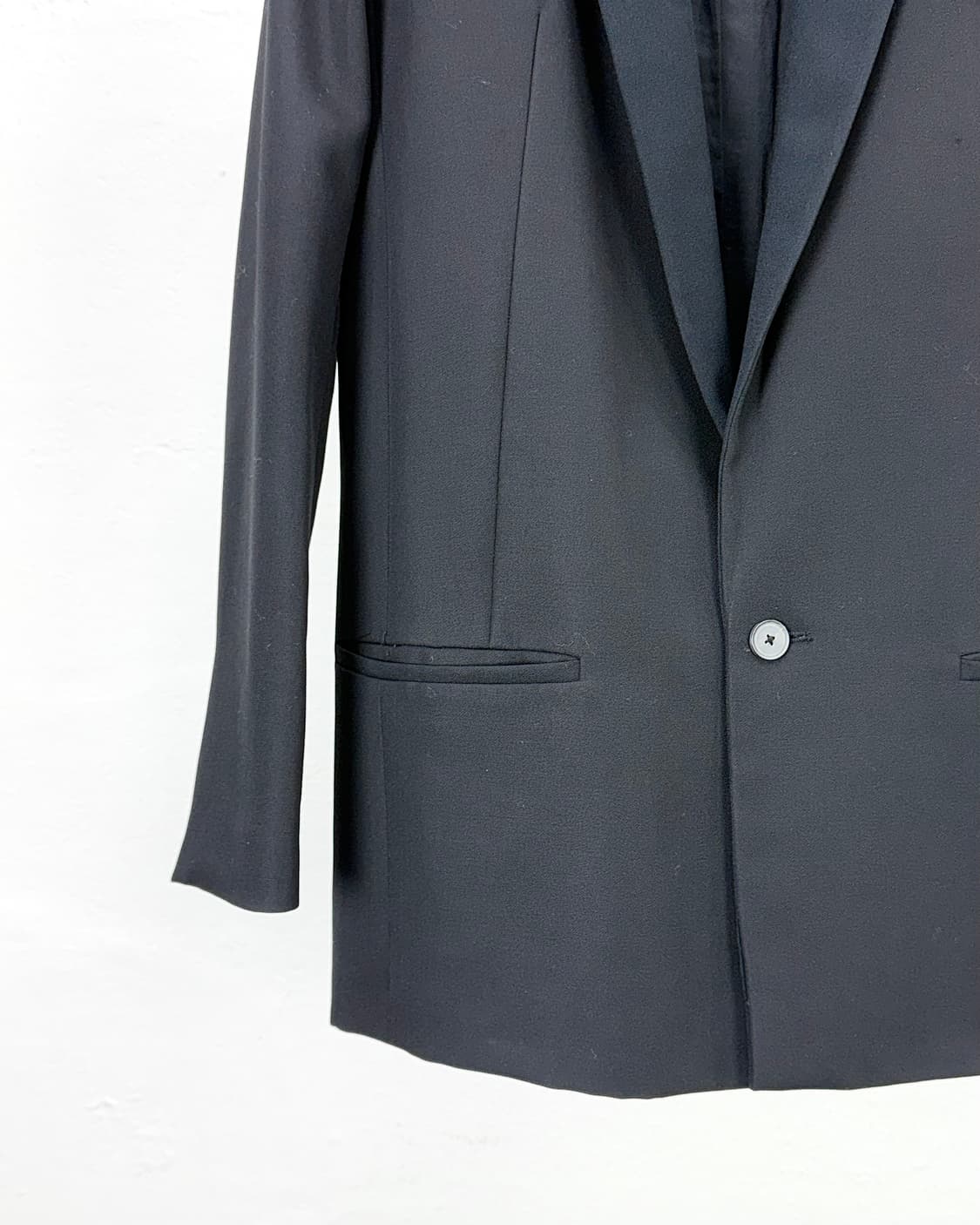 하이더아커만 블랙 암즈 숄 카라 1b 블레이저 상품이미지4