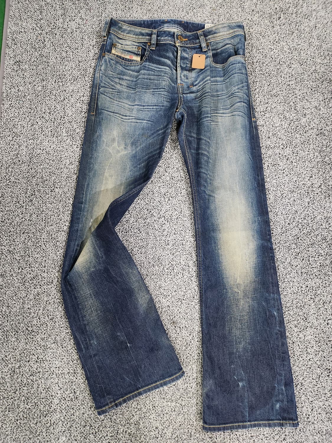 디젤(Diesel) 워싱 데님 팬츠-29 상품이미지1