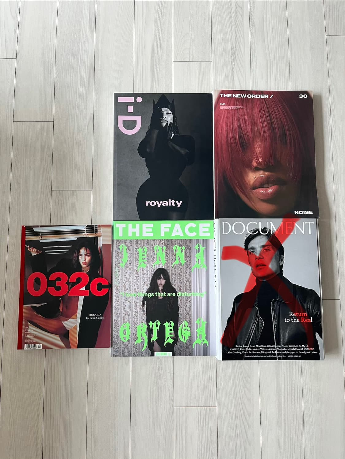 해외패션 잡지 (032C, ID, FACE, NOISE) 4권 상품이미지1