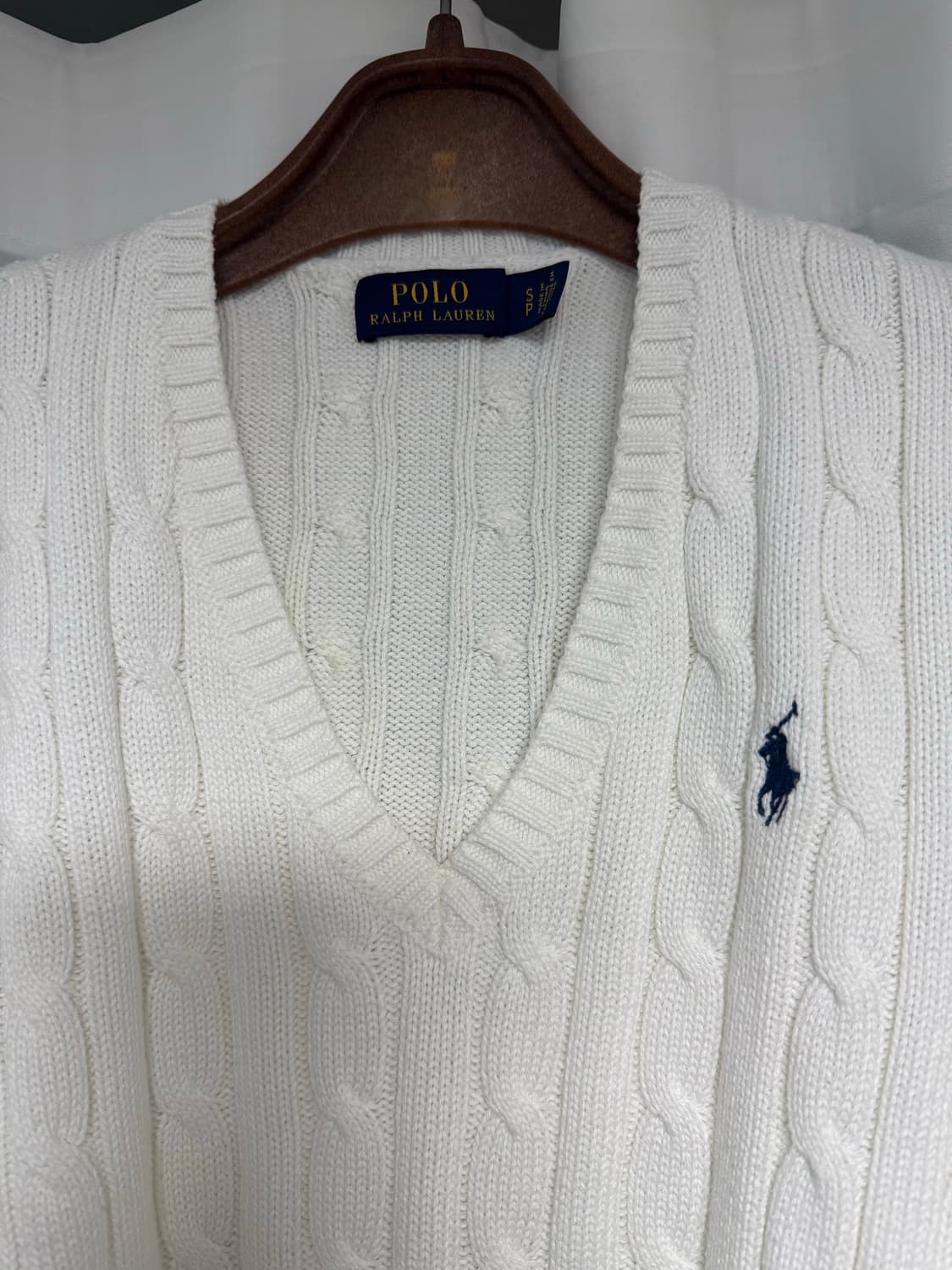 폴로 꽈배기니트 상품이미지2