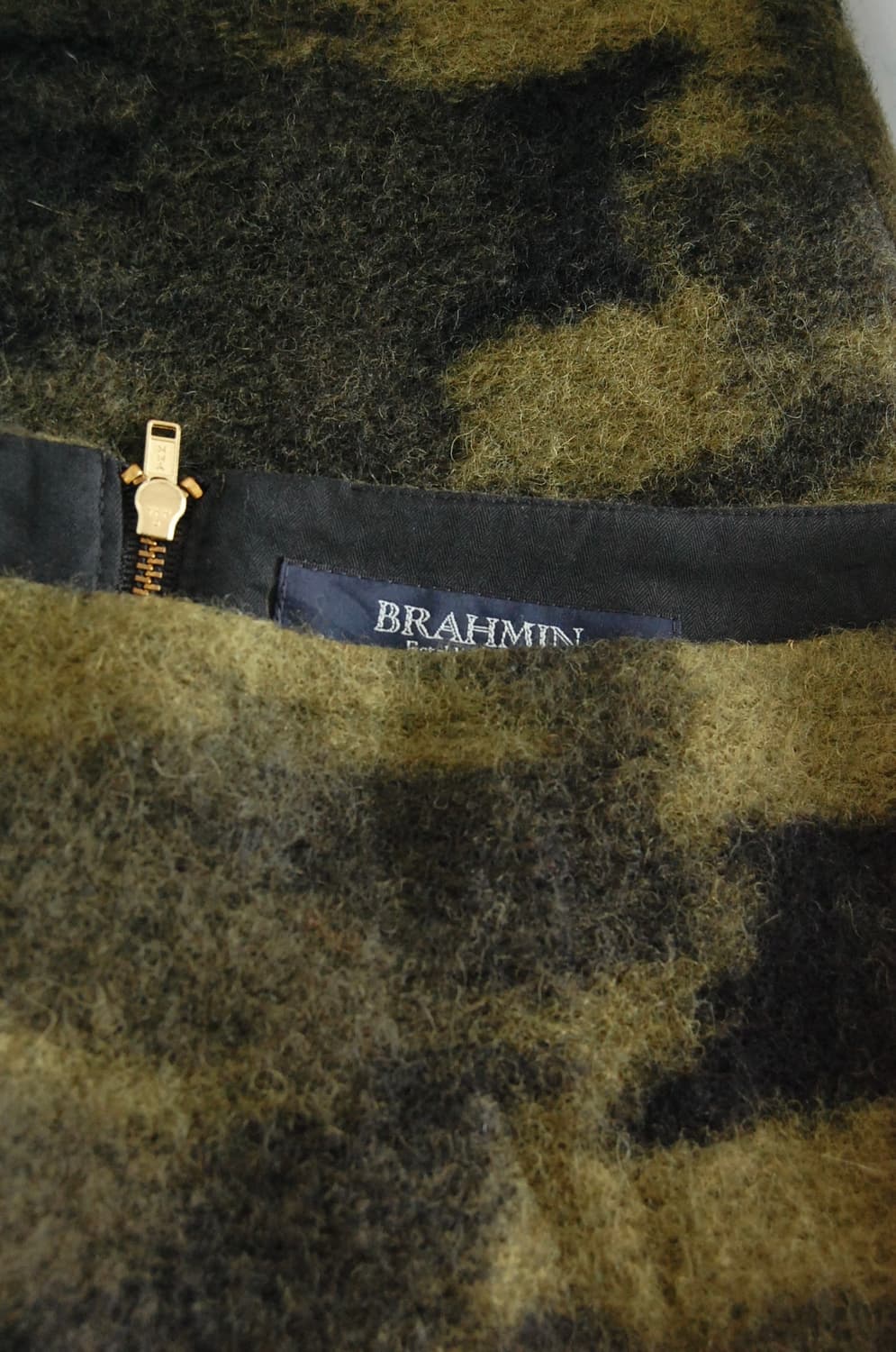 Brahmin wool camo skirt 상품이미지8