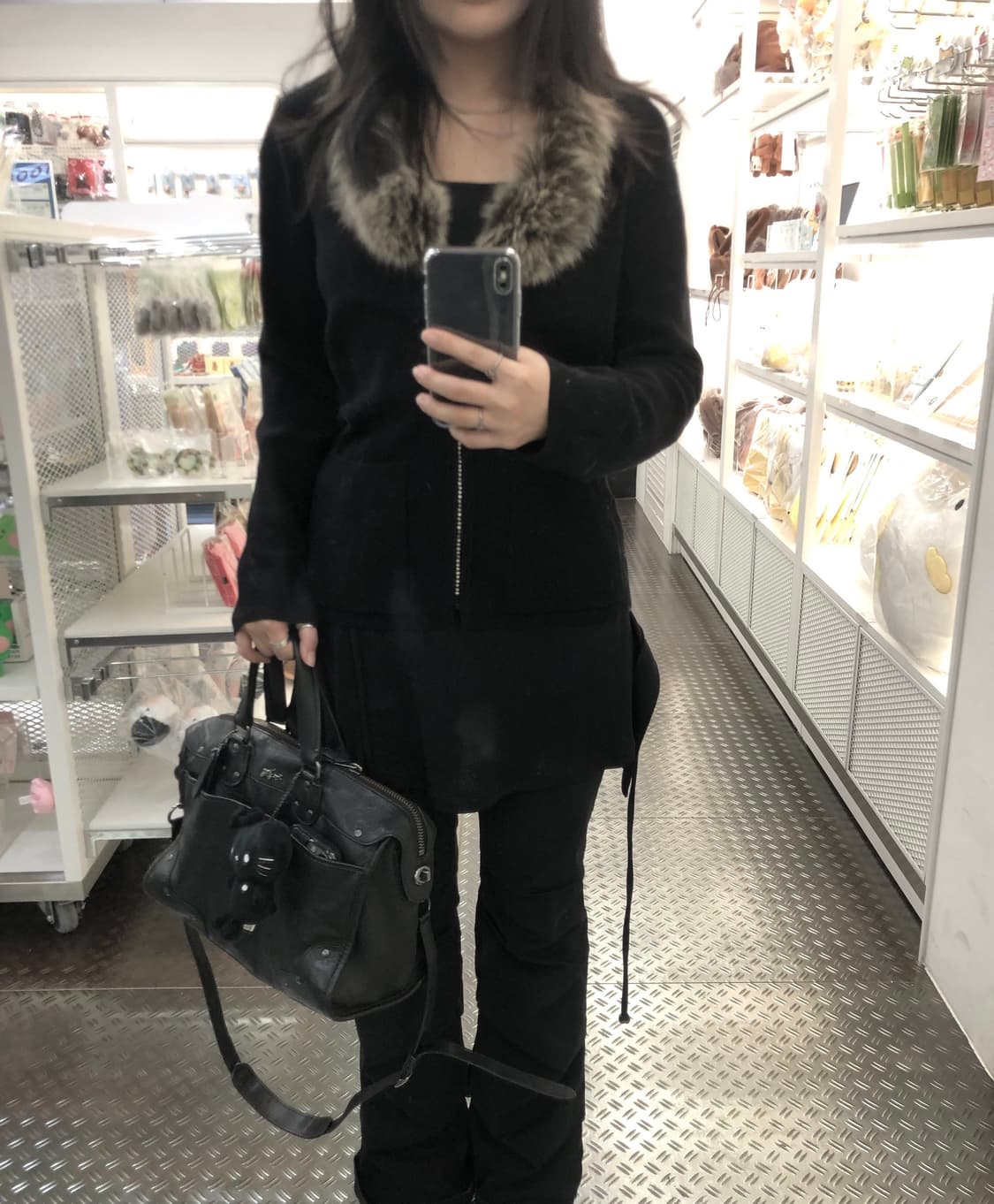 퍼 가디건 상품이미지1