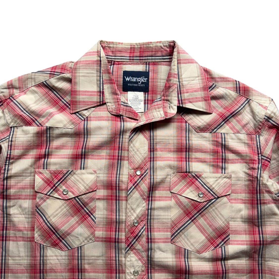 Wrangler Classic Western Plaid Shirt 상품이미지3