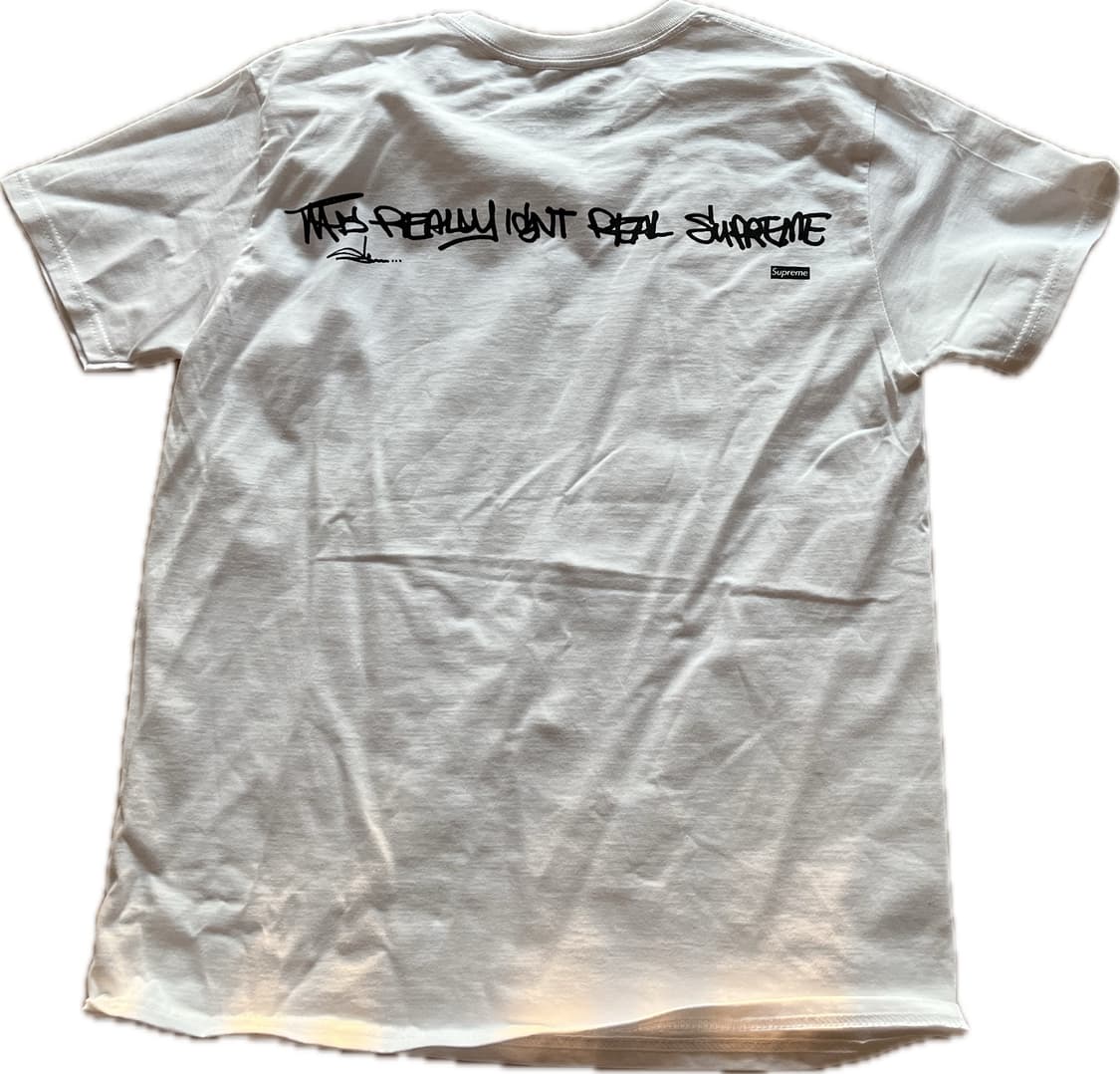 (S) Slawn 슈프림 패러디 로고 티 상품이미지4