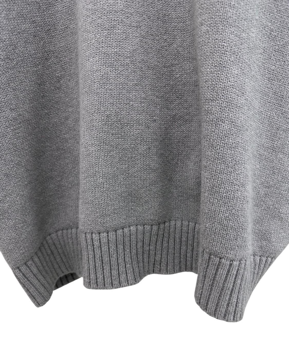 엘엘빈 반집업 니트 그레이 (XL~2XL) 상품이미지6