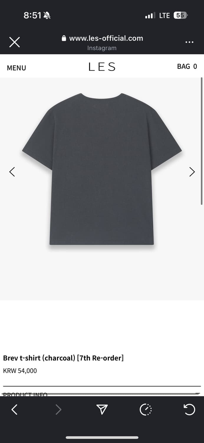 les brev t-shirt 상품이미지1