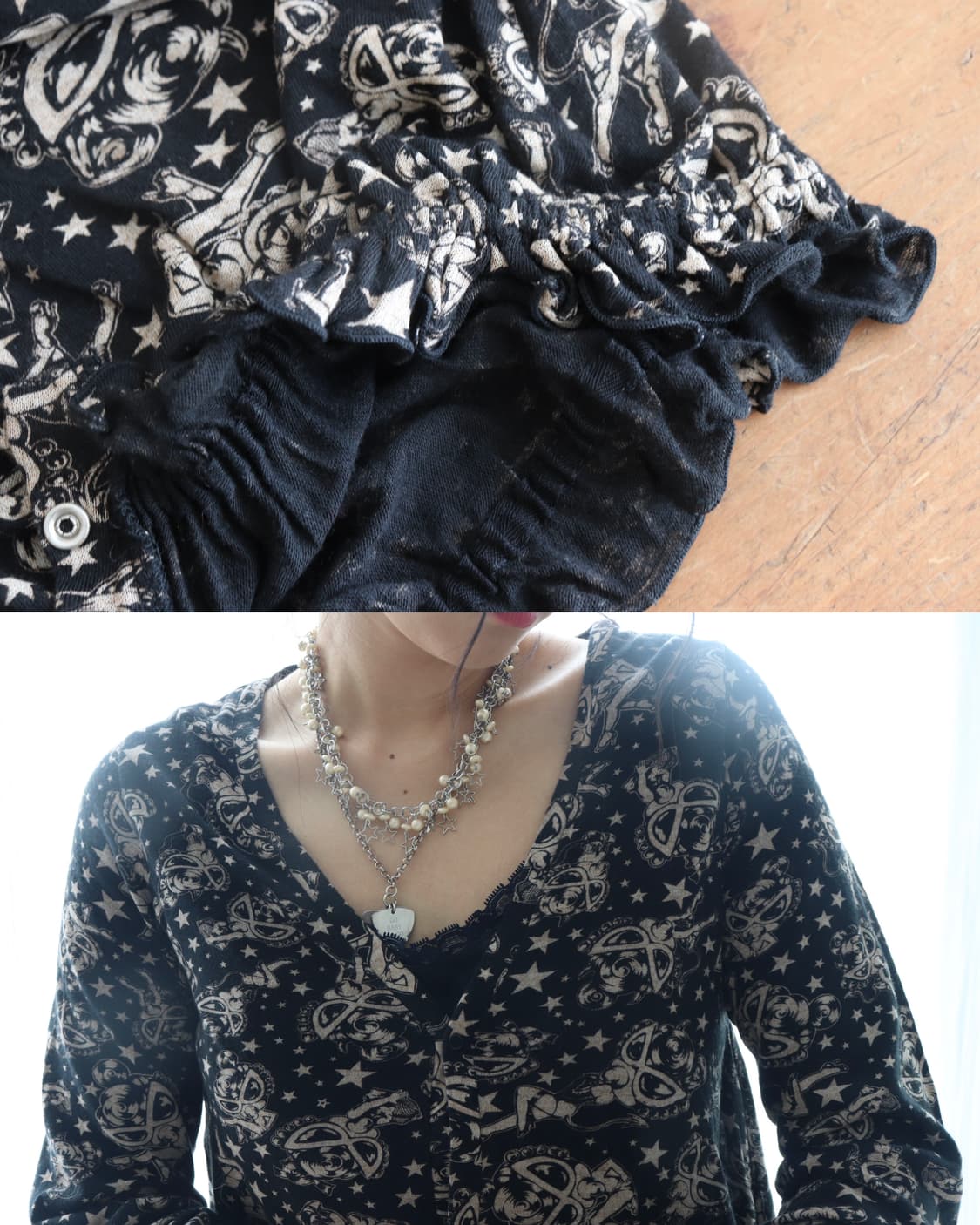 [Hysteric Mini] Star Baby Doll Cardigan 상품이미지9