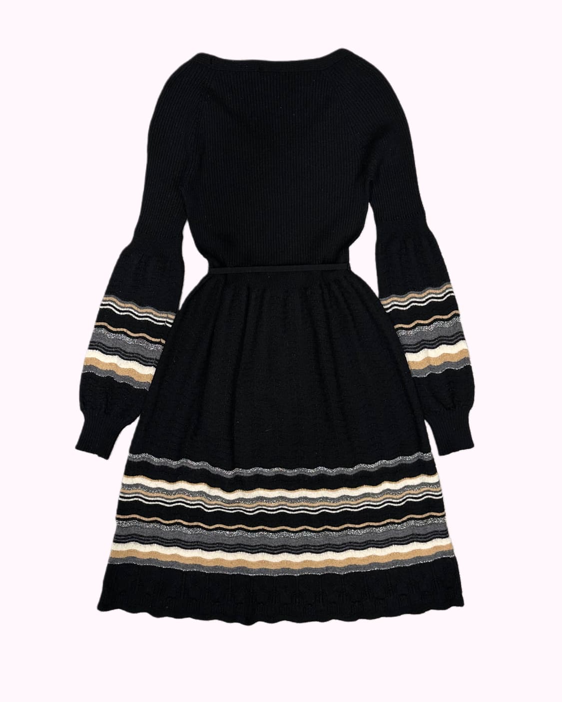 FRAGILE ribbed string knit dress 상품이미지4