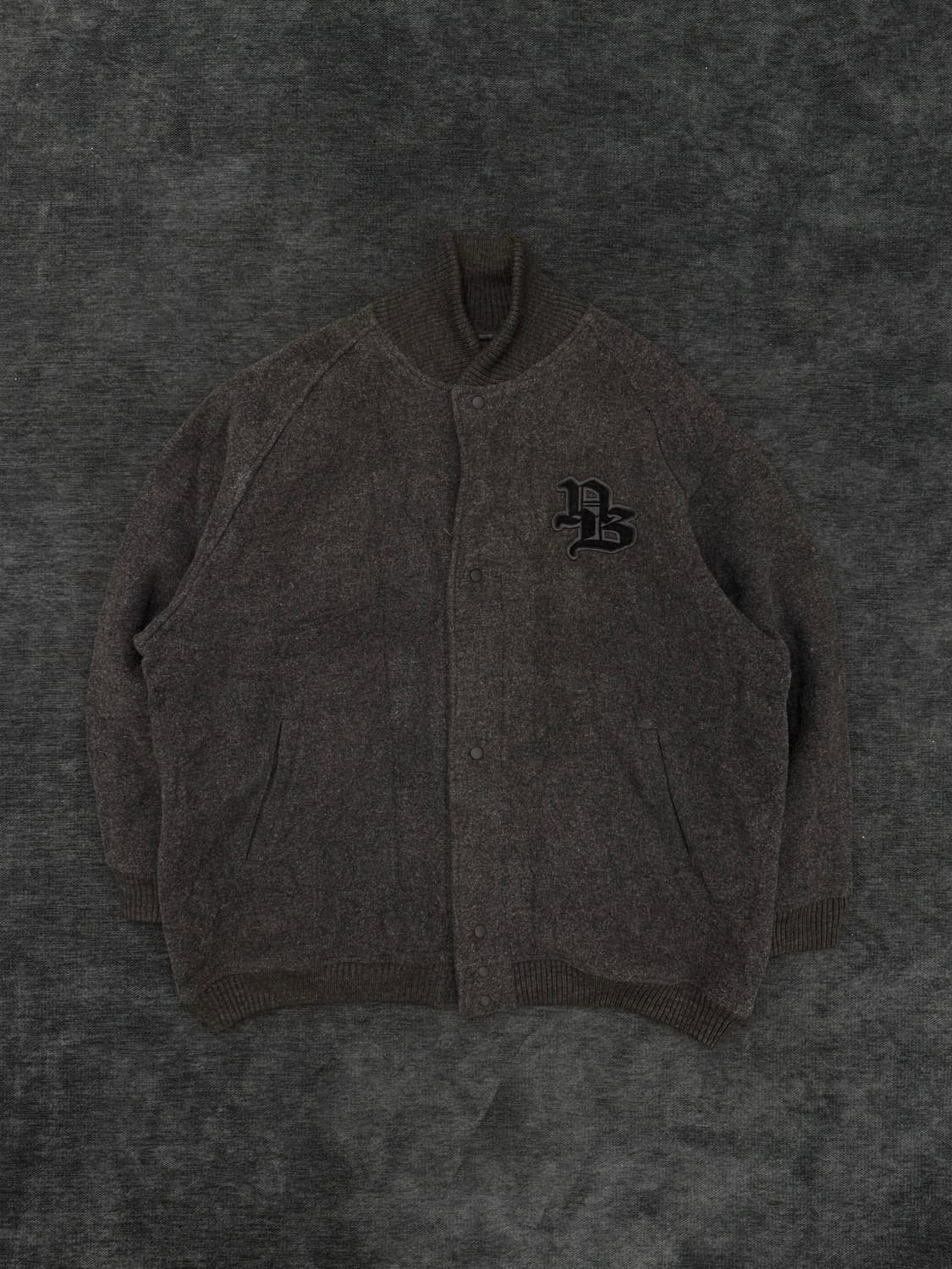 90s nothin but 오버사이즈 바시티 자켓 상품이미지1