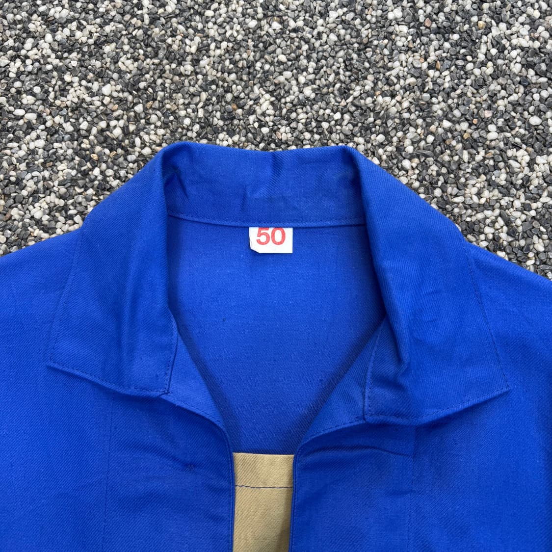 푸조 빈티지 프렌치 워크 자켓 (XL)   상품이미지5