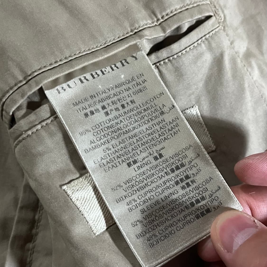 [100] 버버리 치노자켓 상품이미지9