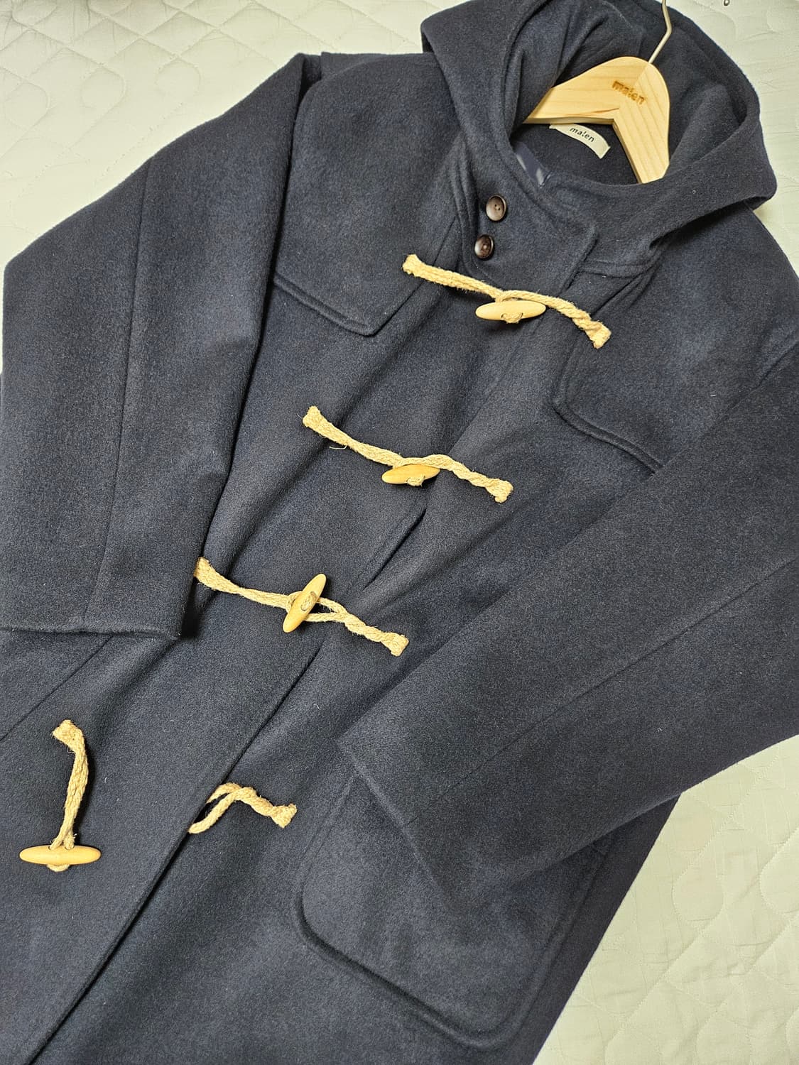 말렌 네이비 더플코트 105 상품이미지1