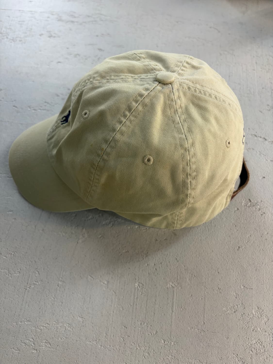 폴로 랄프로렌 베이지 볼캡 상품이미지3