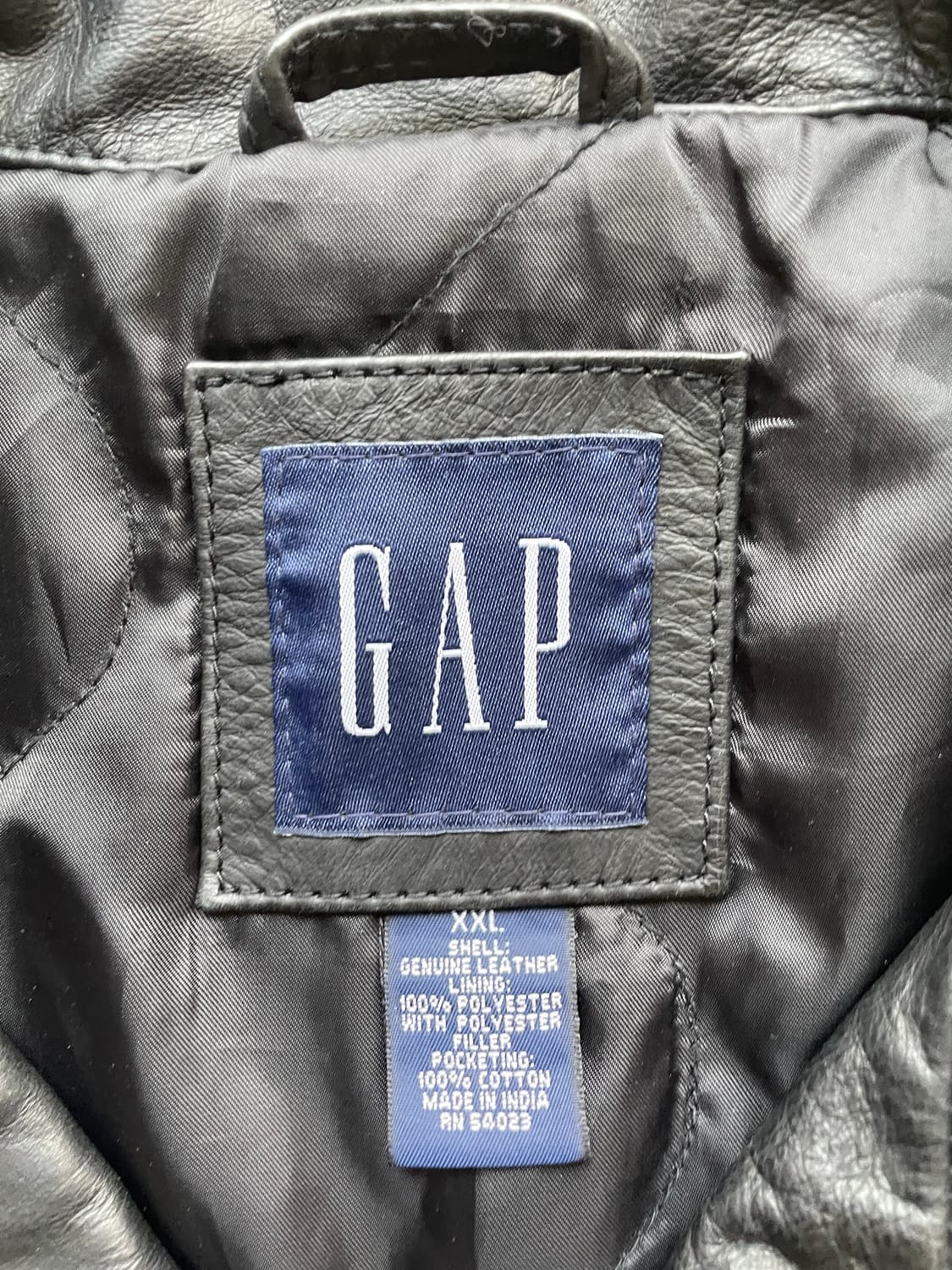 90s 올드갭 레더 카코트 gap carcoat 상품이미지4