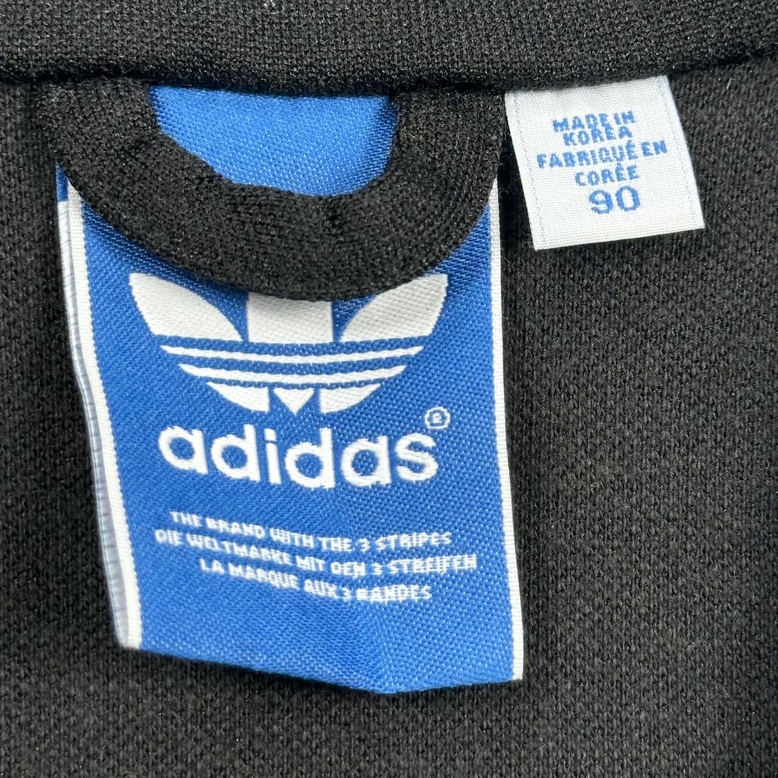 아디다스 유로파 블랙 트랙탑 져지 (S) 상품이미지5